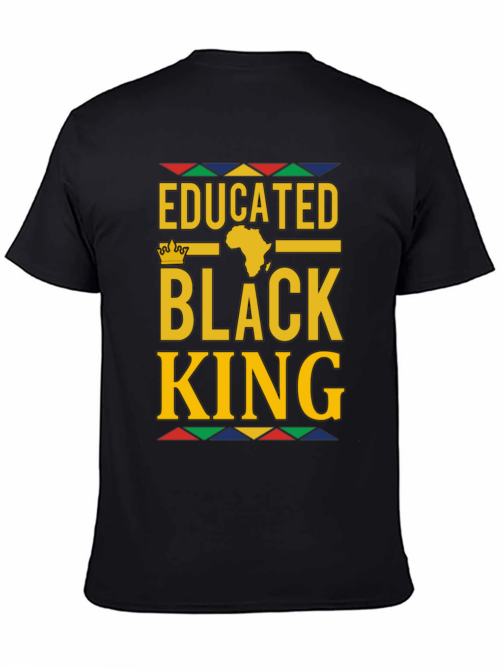 Educated Black King Graphic Tee
