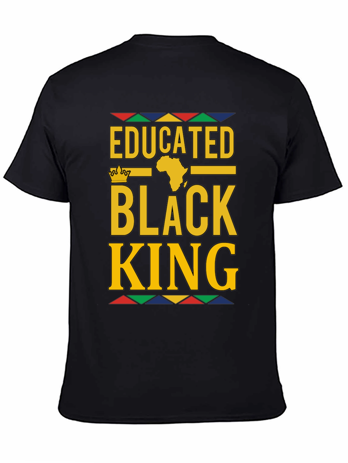 Educated Black King Graphic Tee