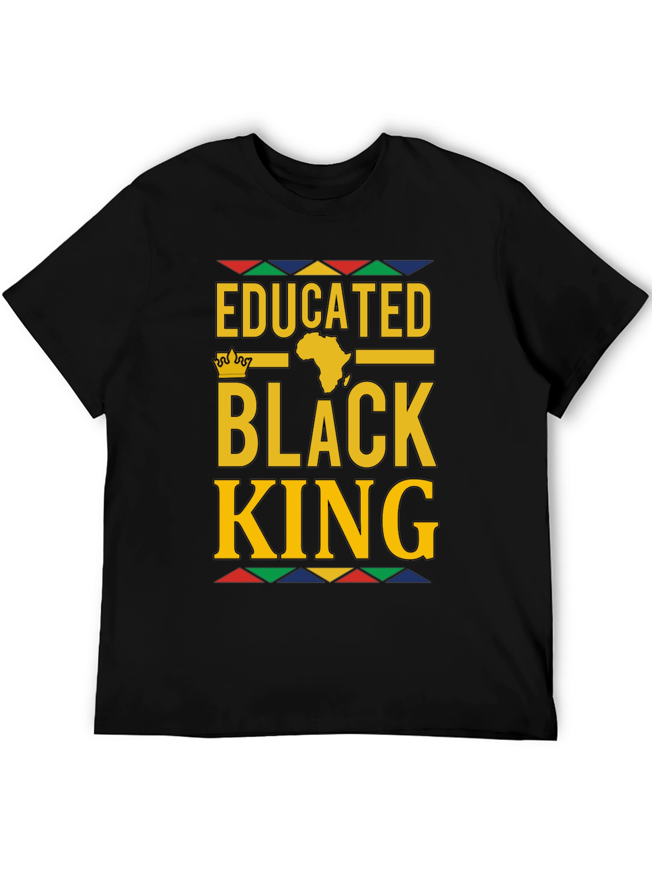 Educated Black King Graphic Tee
