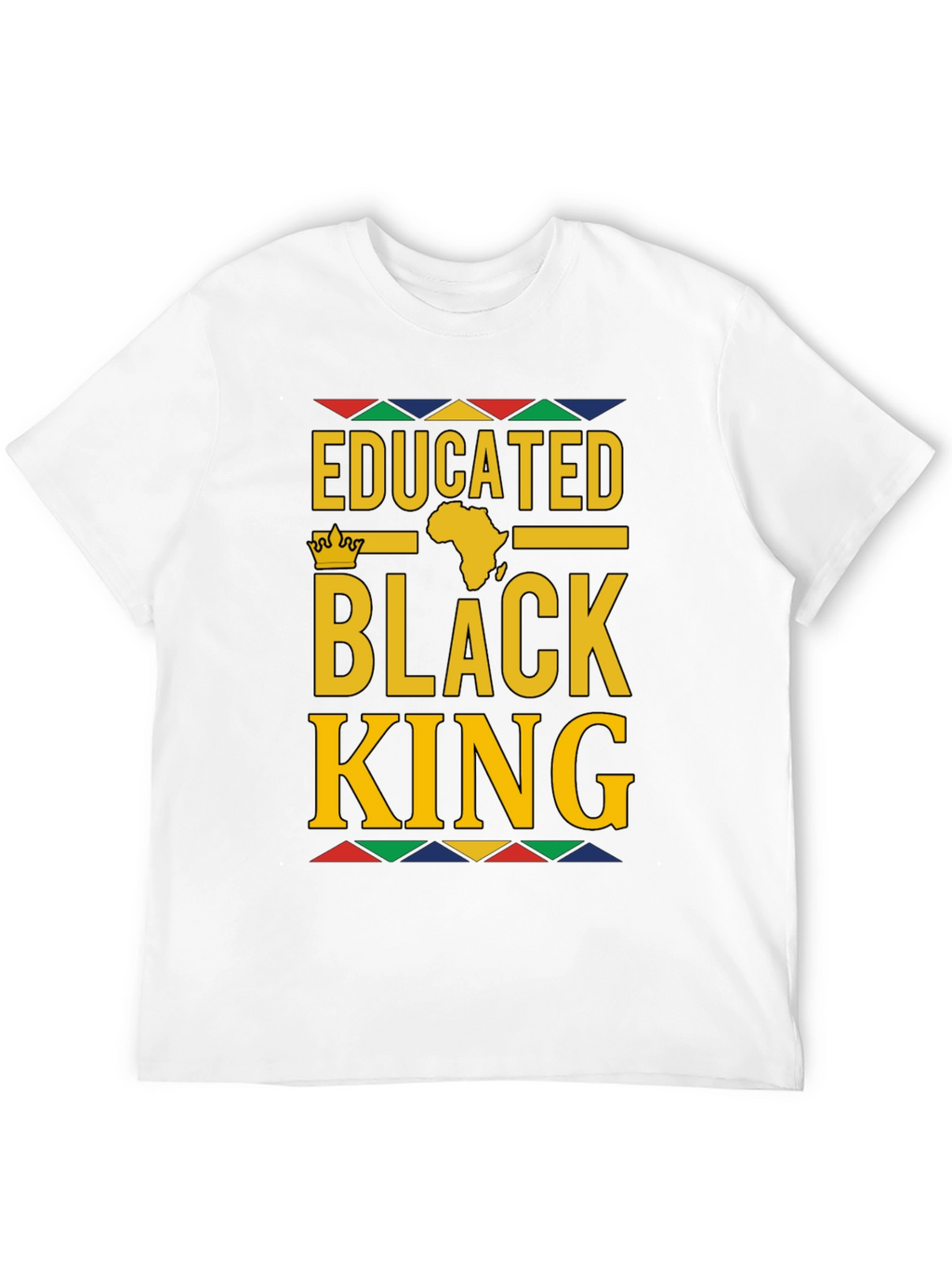 Educated Black King Graphic Tee
