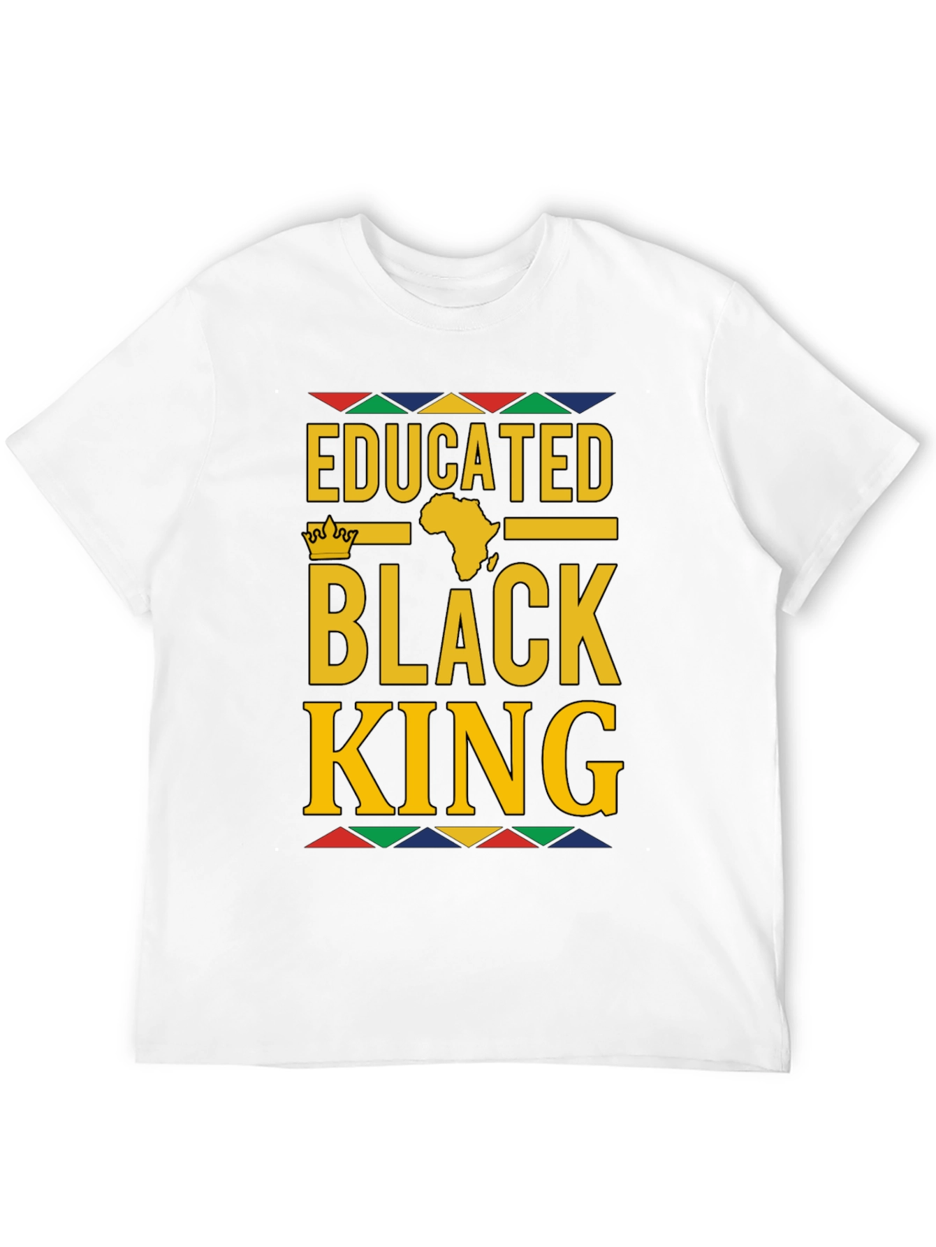 Educated Black King Graphic Tee