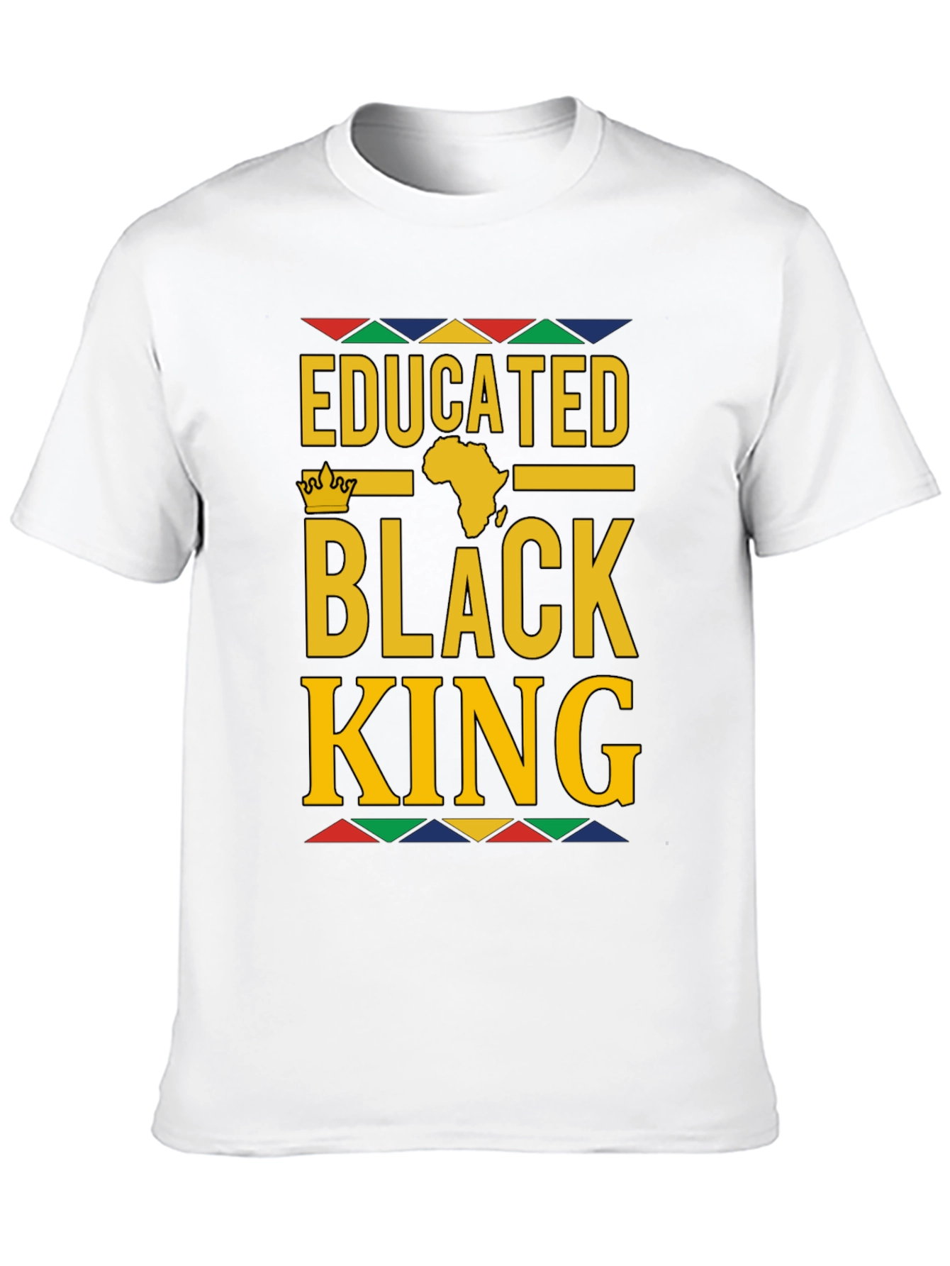 Educated Black King Graphic Tee