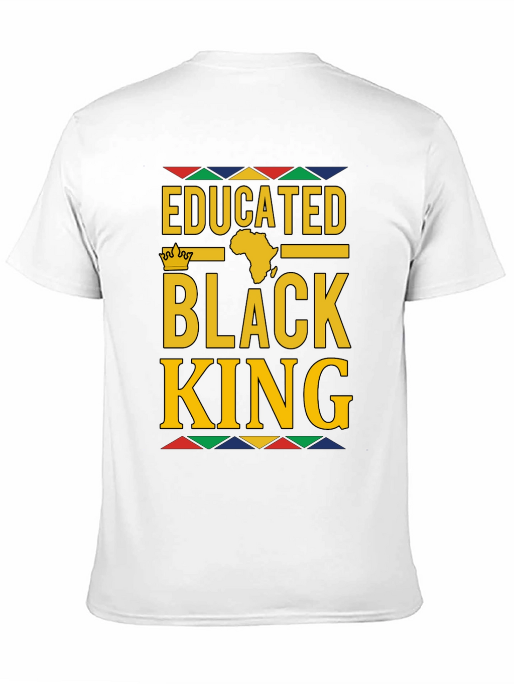 Educated Black King Graphic Tee
