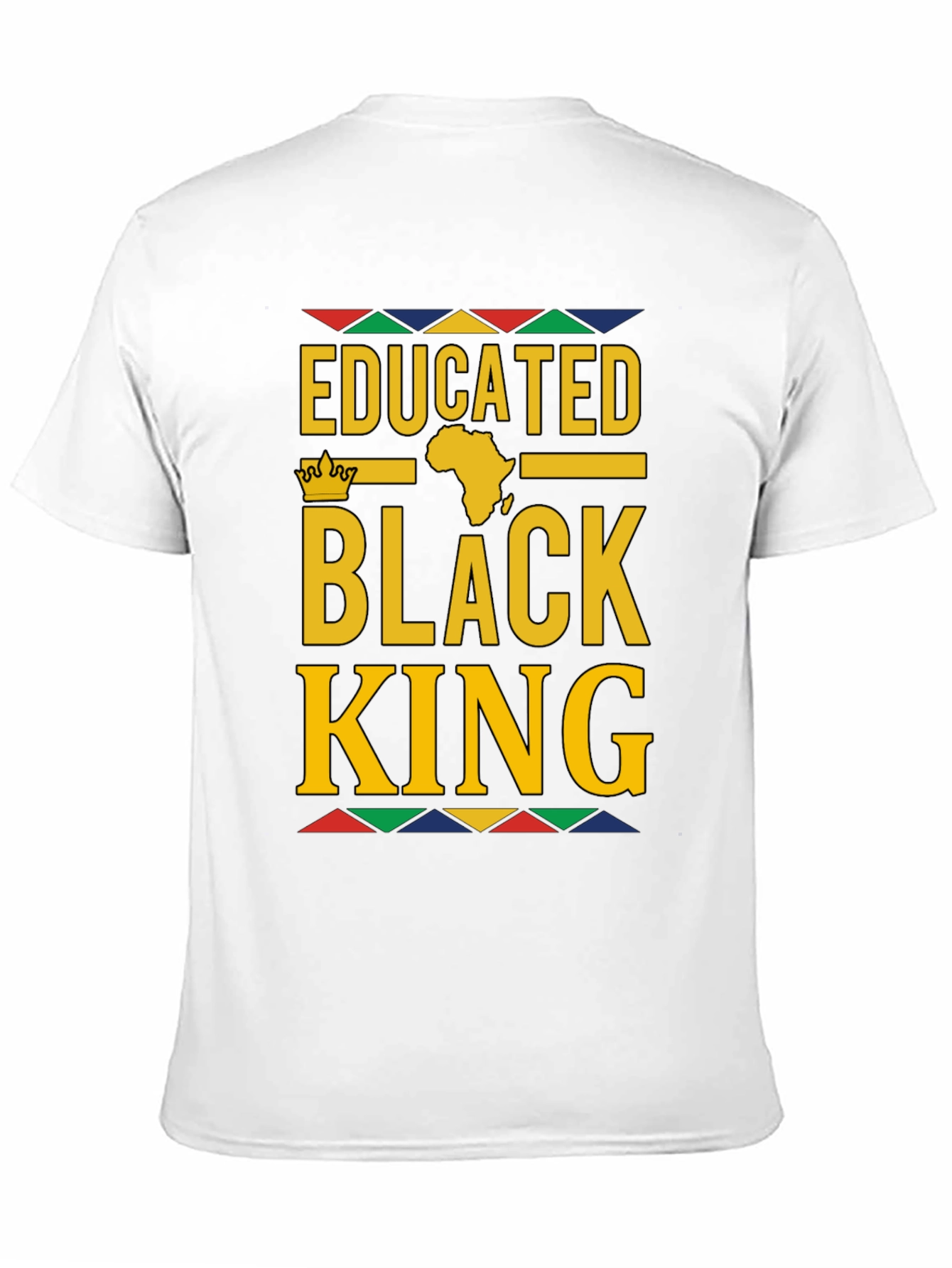 Educated Black King Graphic Tee