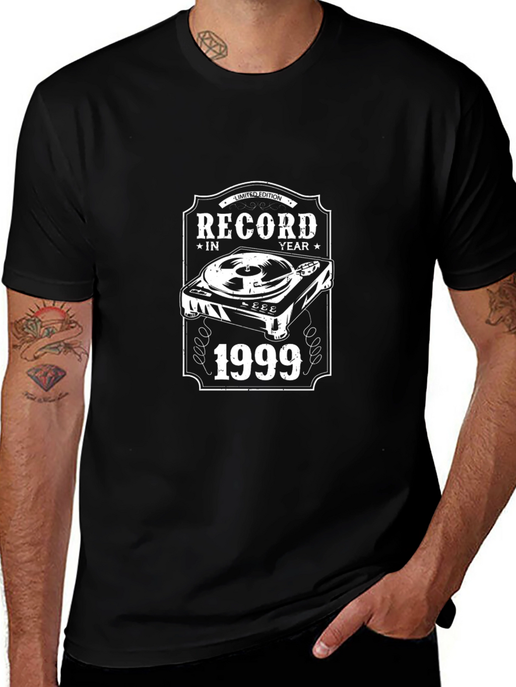 Record Year 1999 Black T-Shirt