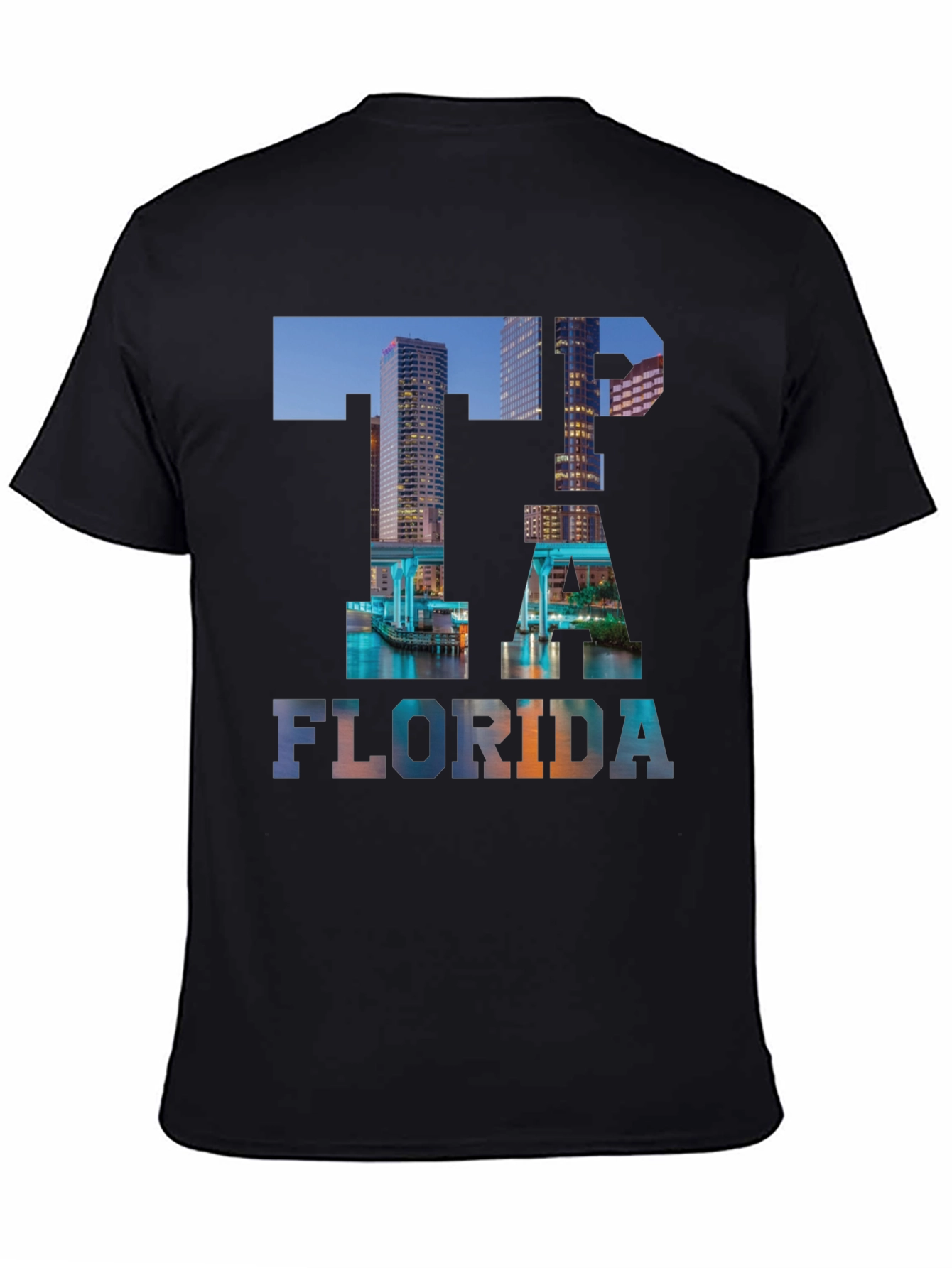 Tampa Florida Skyline T-Shirt - Cityscape Graphic Tee