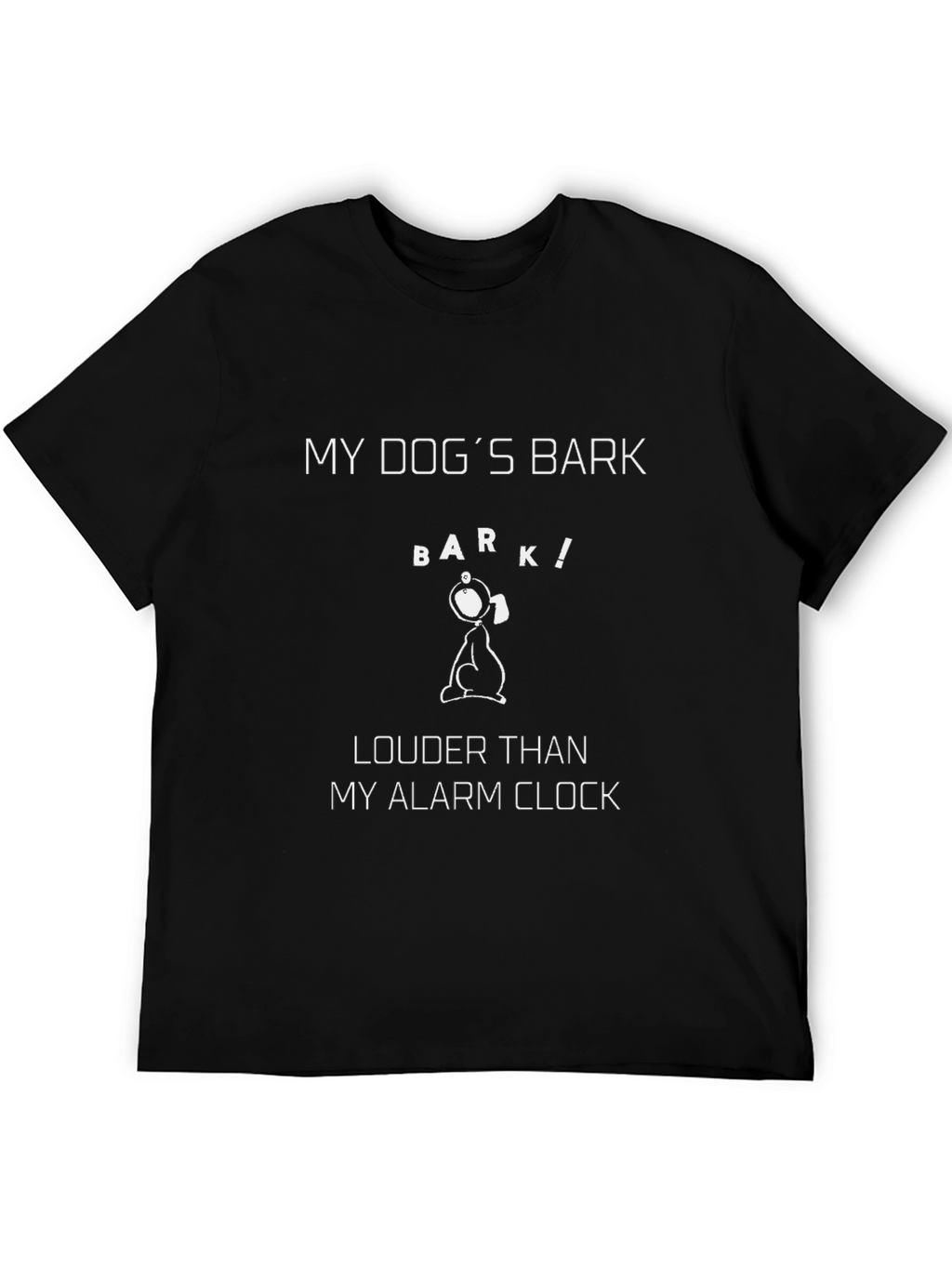 Dog Bark Alarm Clock T-Shirt