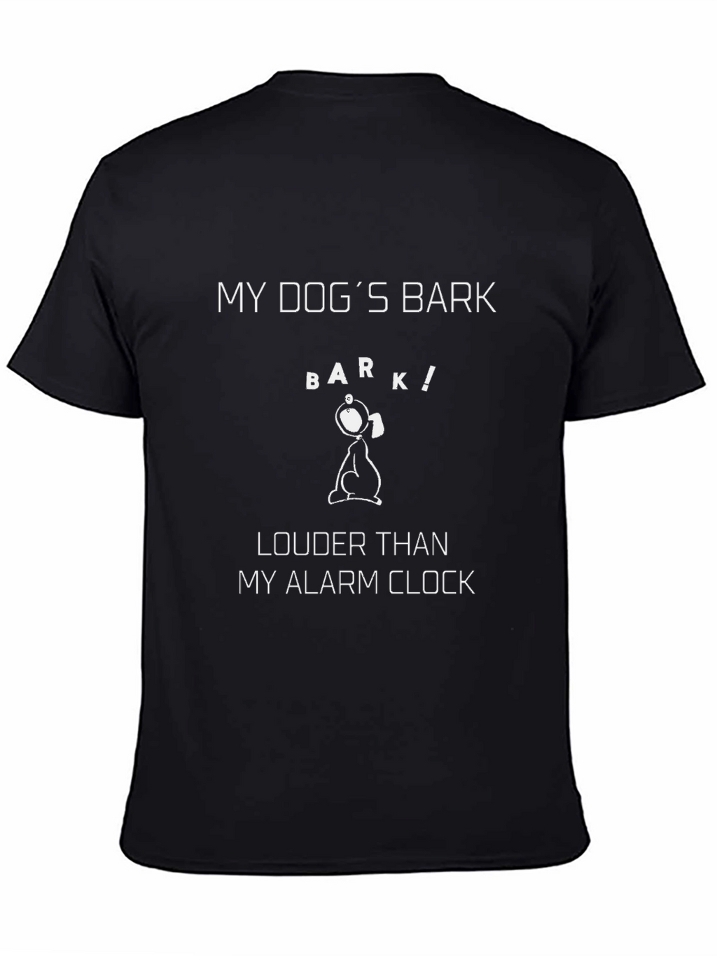 Dog Bark Alarm Clock T-Shirt