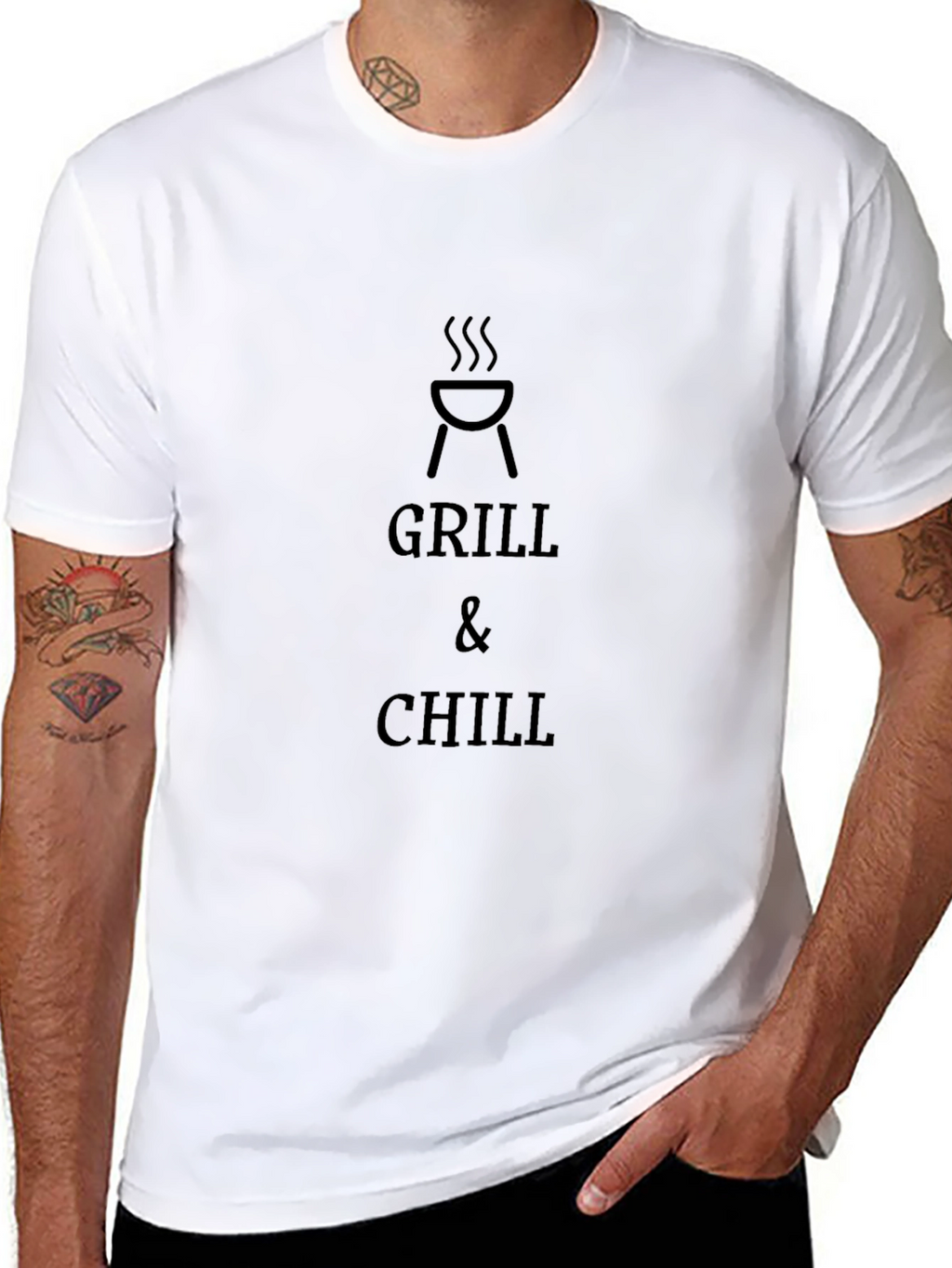 Grill & Chill Graphic Tee