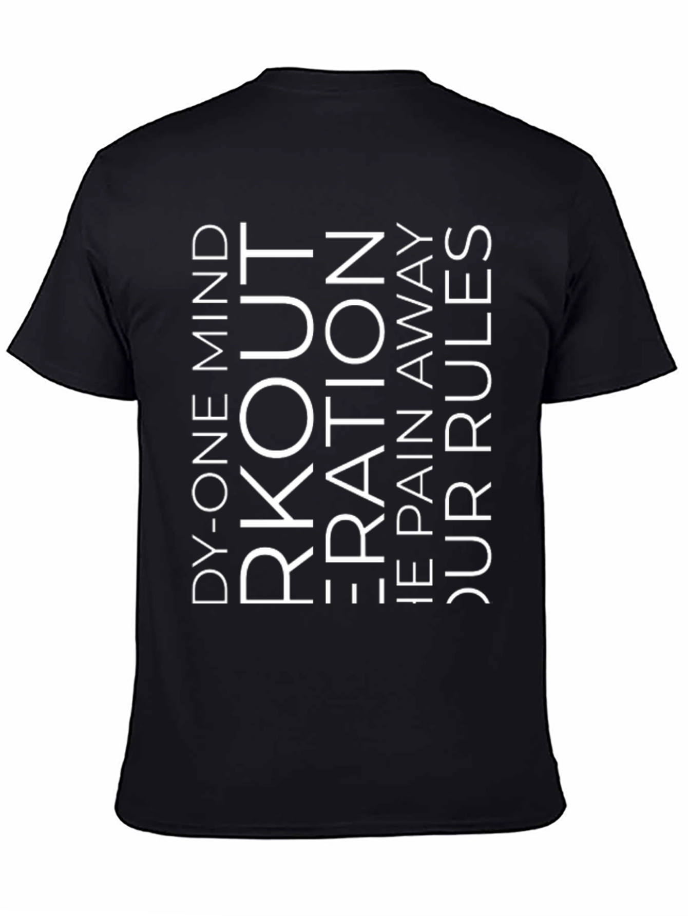Workout Motivation Graphic Tee - Train Your Mind