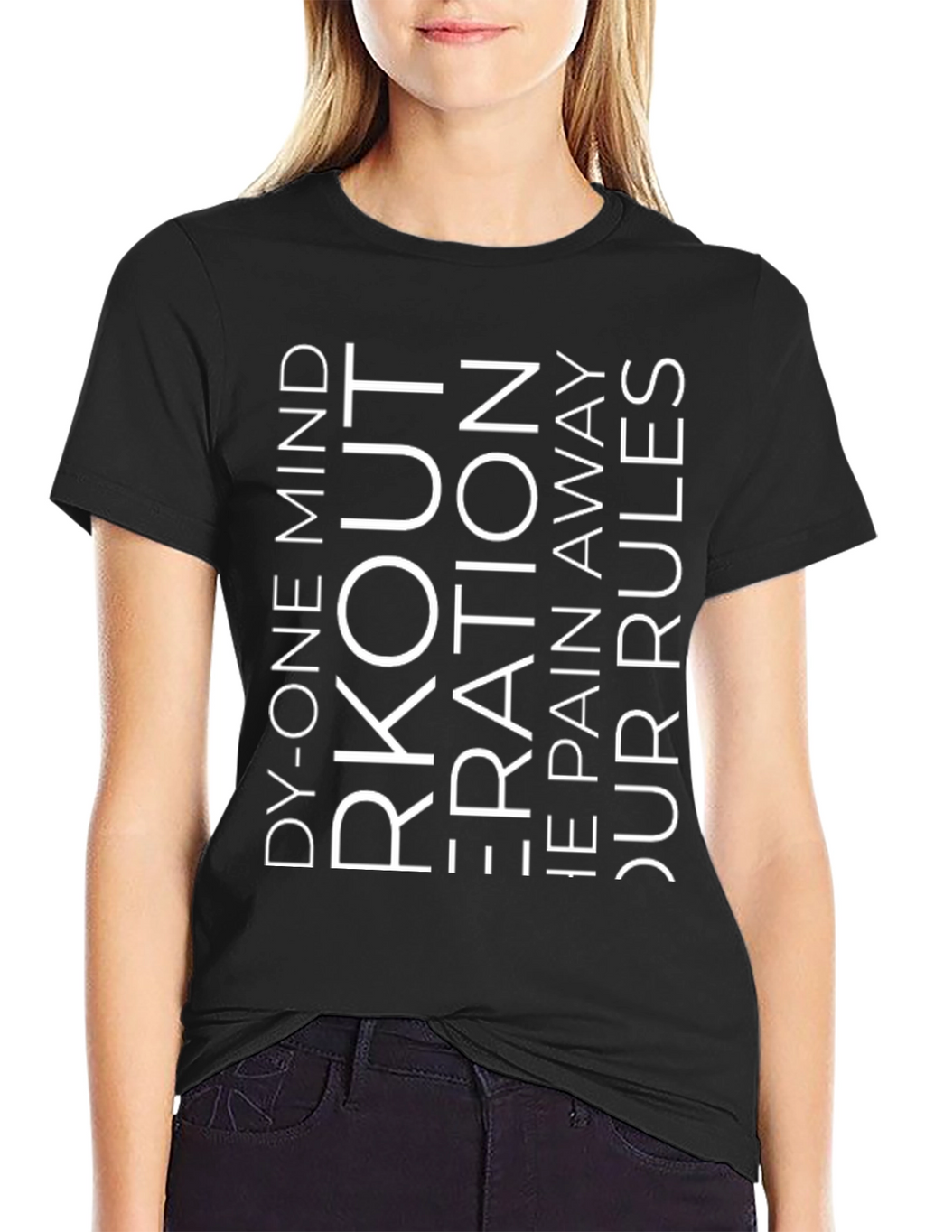 Workout Motivation Graphic Tee - Train Your Mind