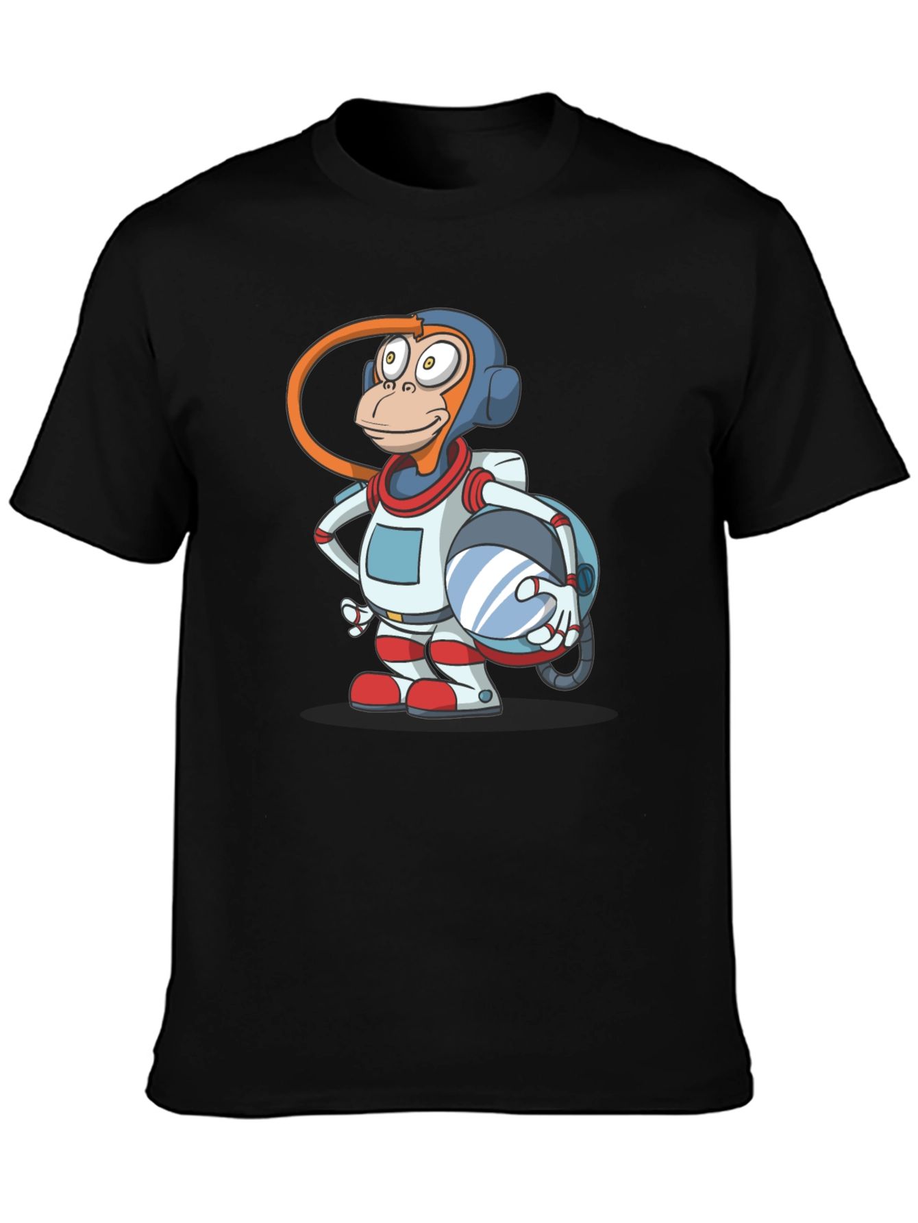 Astronaut Monkey Graphic T-Shirt