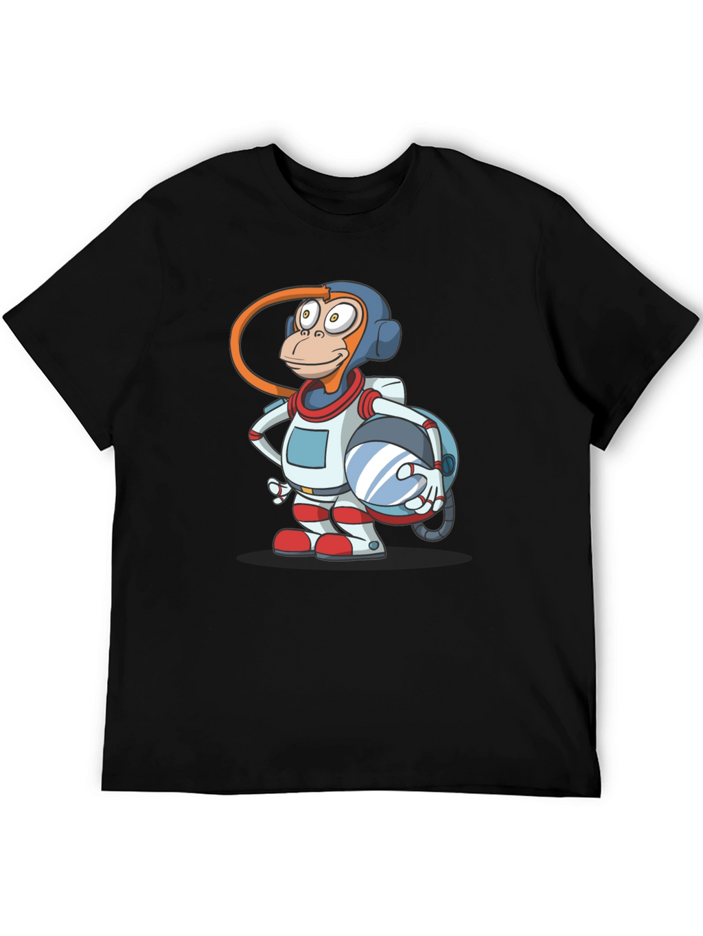 Astronaut Monkey Graphic T-Shirt
