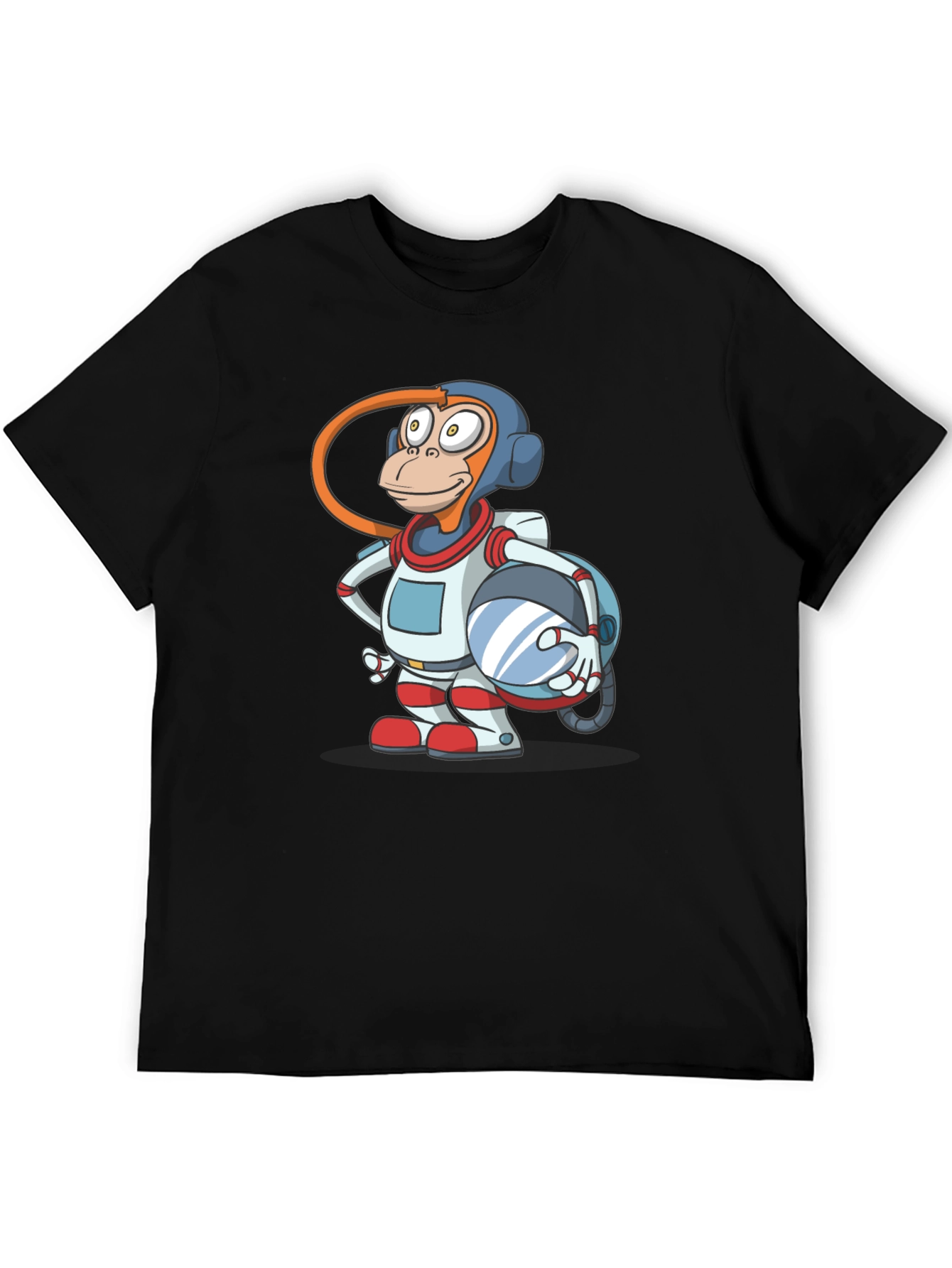 Astronaut Monkey Graphic T-Shirt