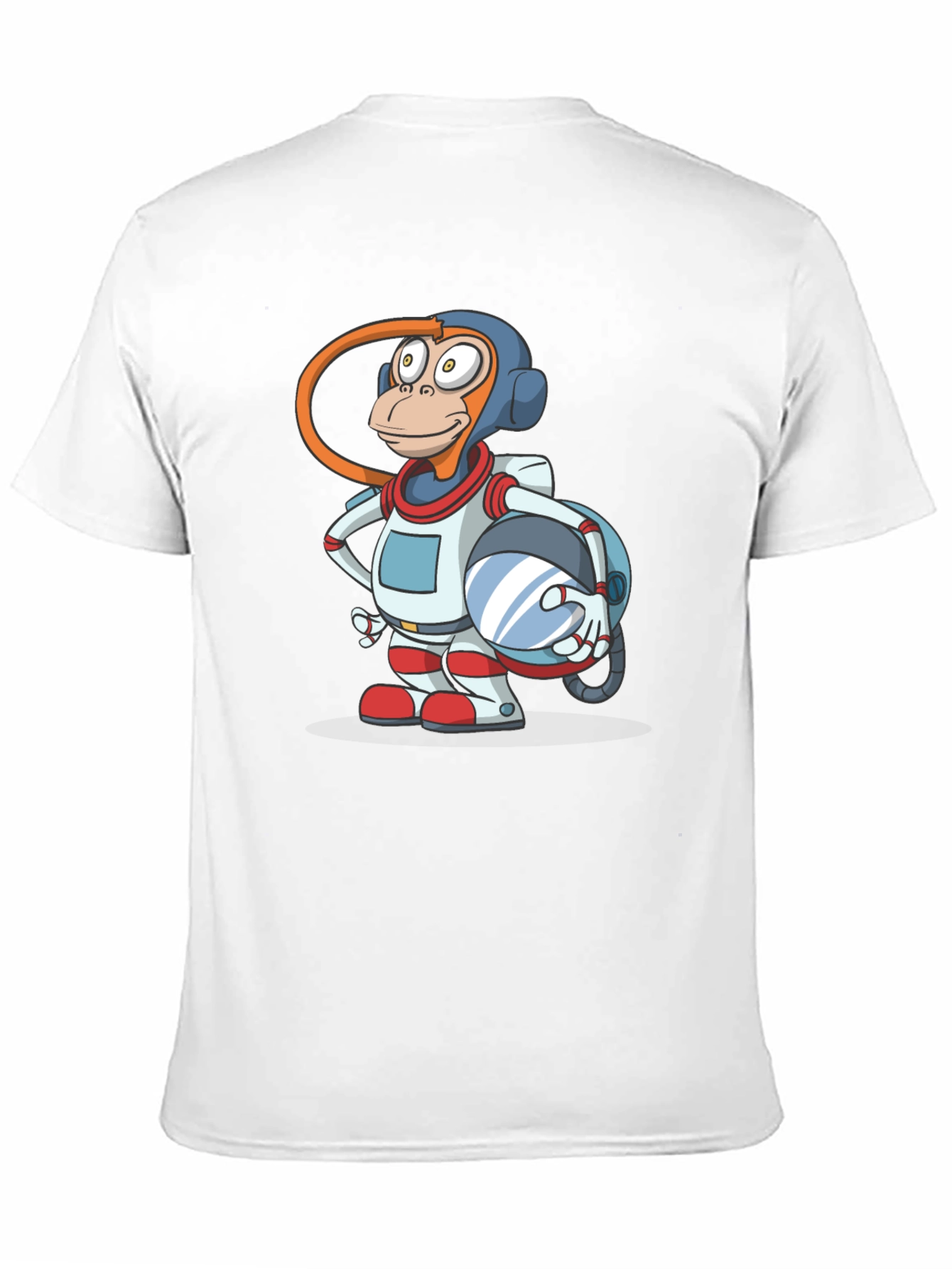 Astronaut Monkey Graphic T-Shirt