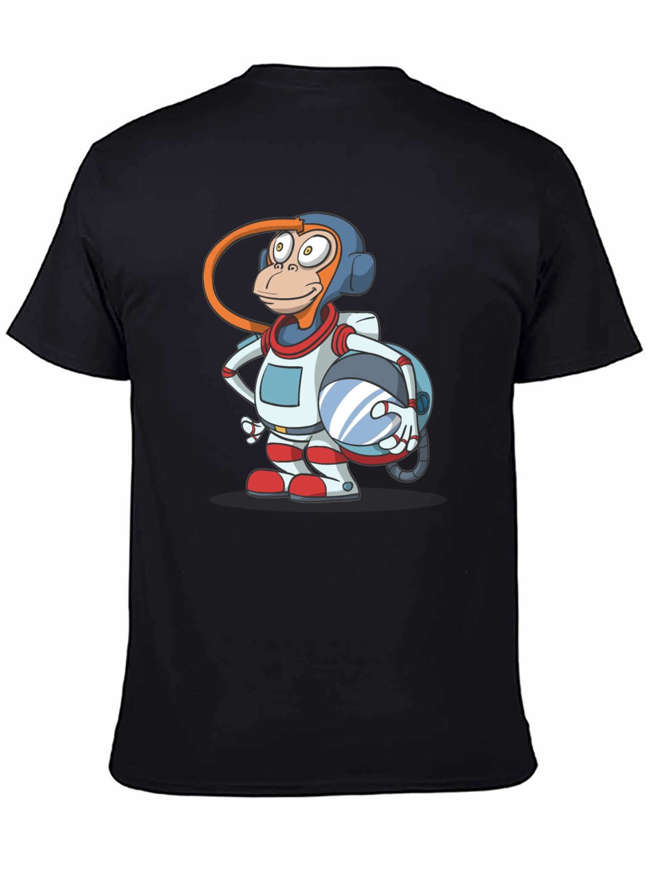 Astronaut Monkey Graphic T-Shirt