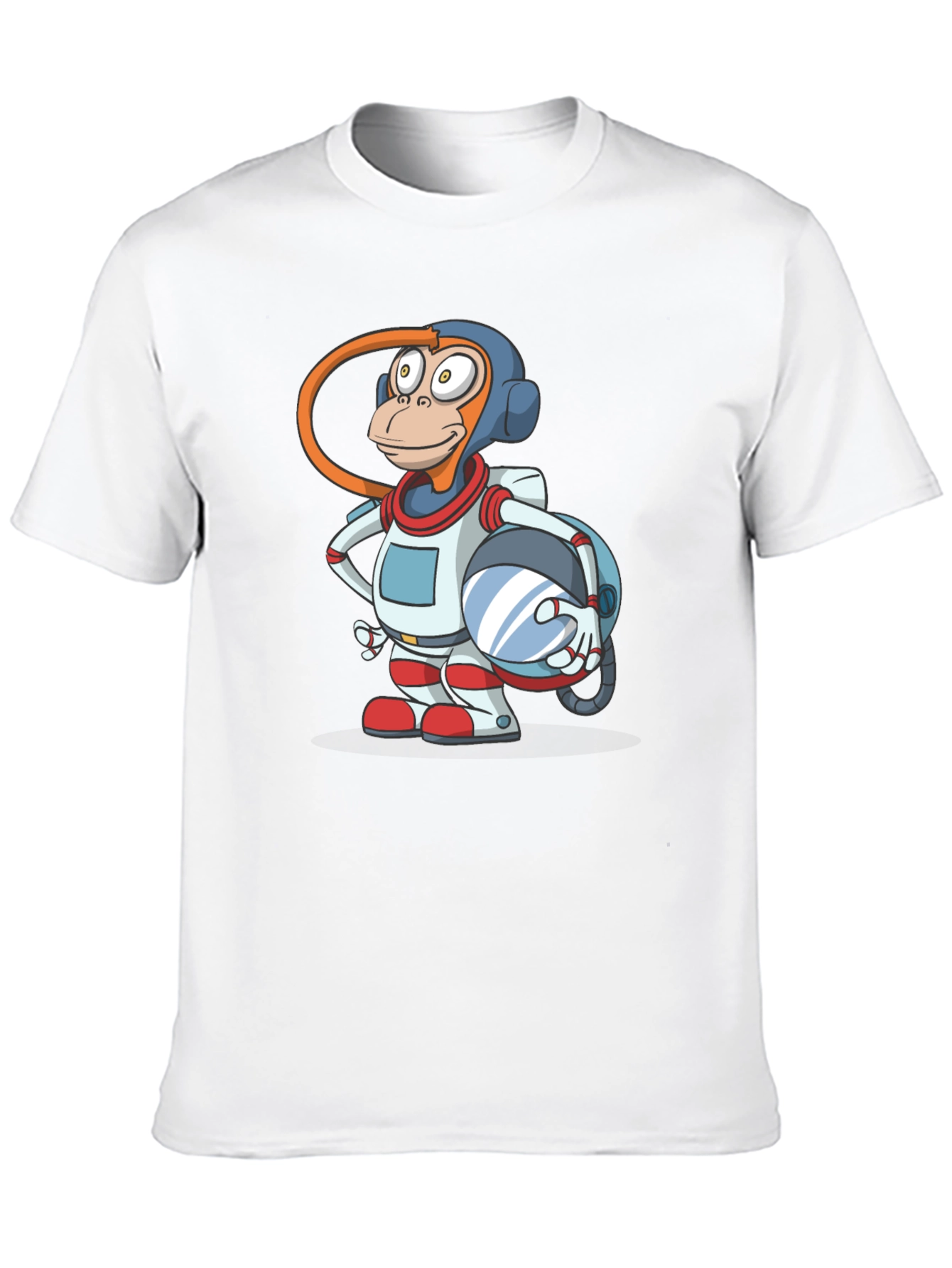 Astronaut Monkey Graphic T-Shirt