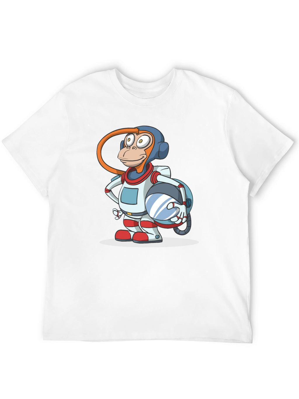Astronaut Monkey Graphic T-Shirt
