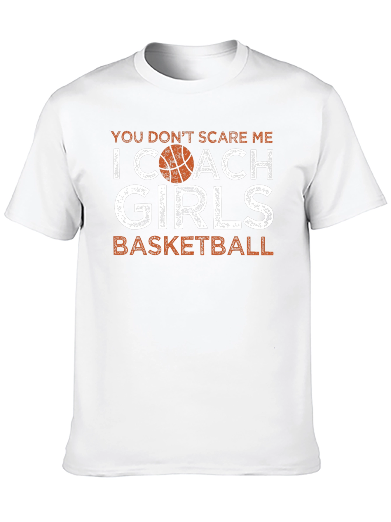 Girls Basketball Coach T-Shirt - Funny Graphic Tee