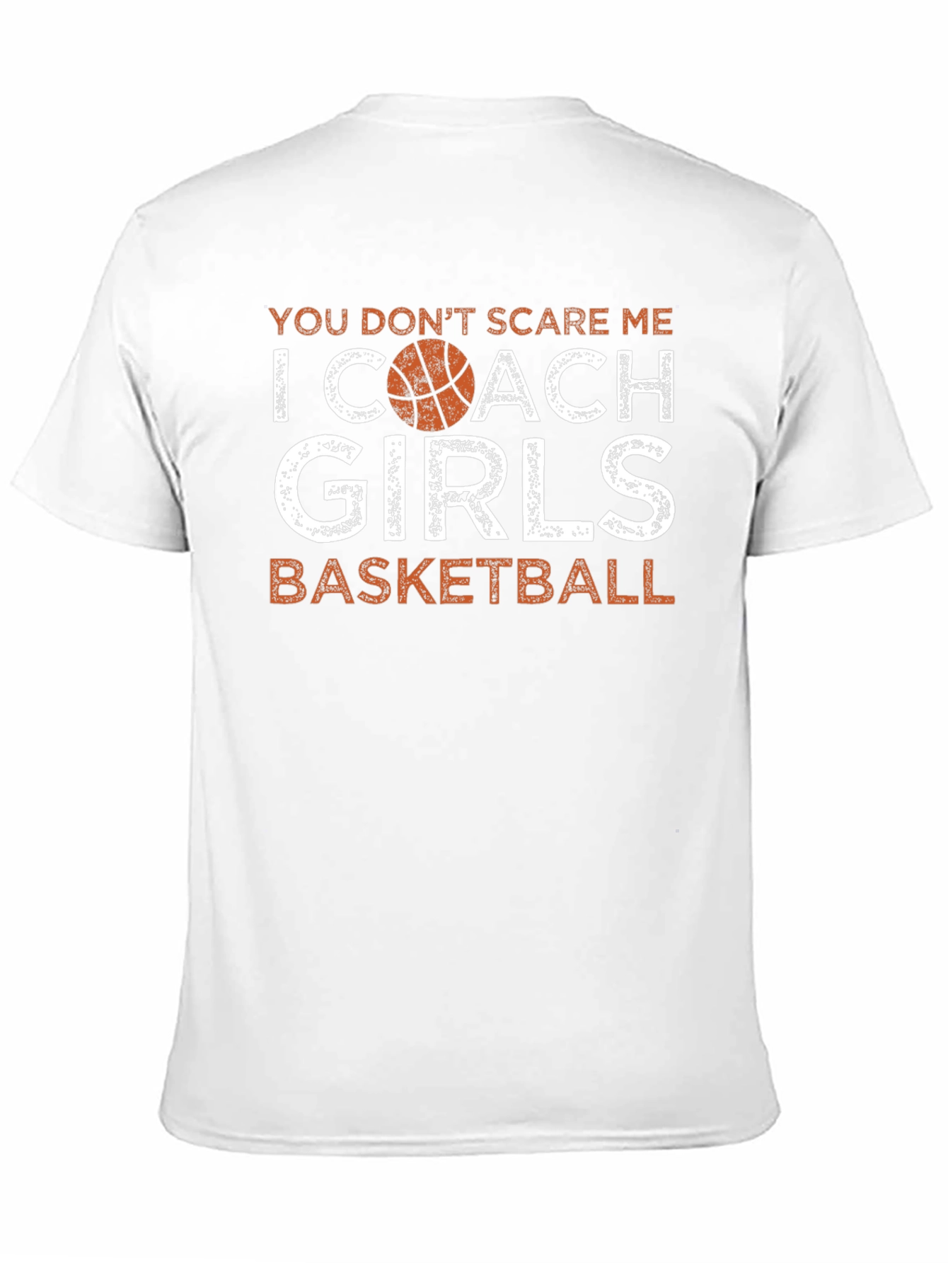 Girls Basketball Coach T-Shirt - Funny Graphic Tee