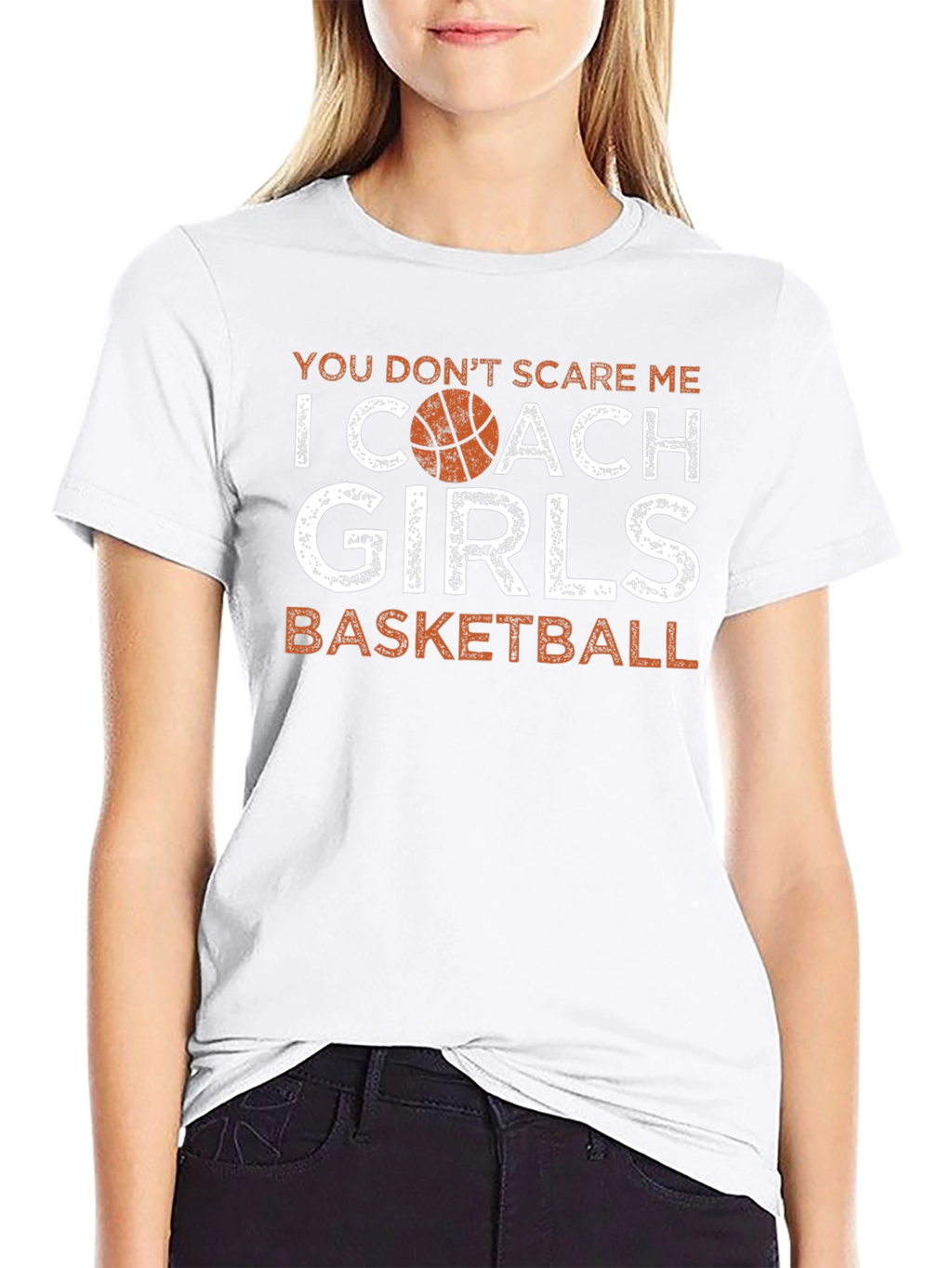Girls Basketball Coach T-Shirt - Funny Graphic Tee