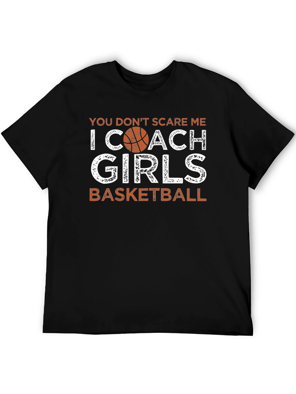 Girls Basketball Coach T-Shirt - Funny Graphic Tee
