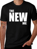 The New Me Graphic Tee - Black