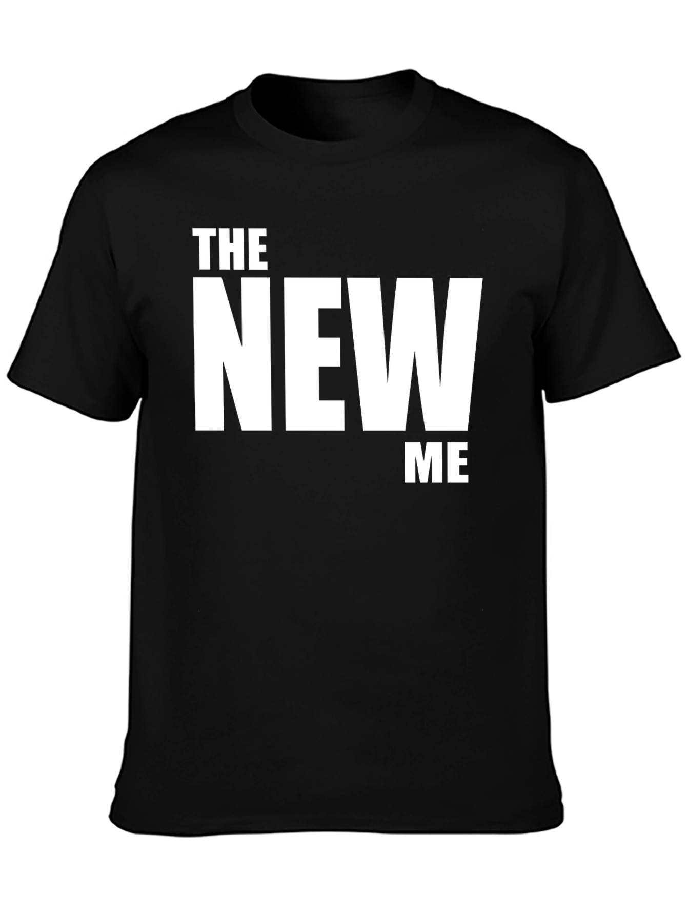 The New Me Graphic Tee - Black