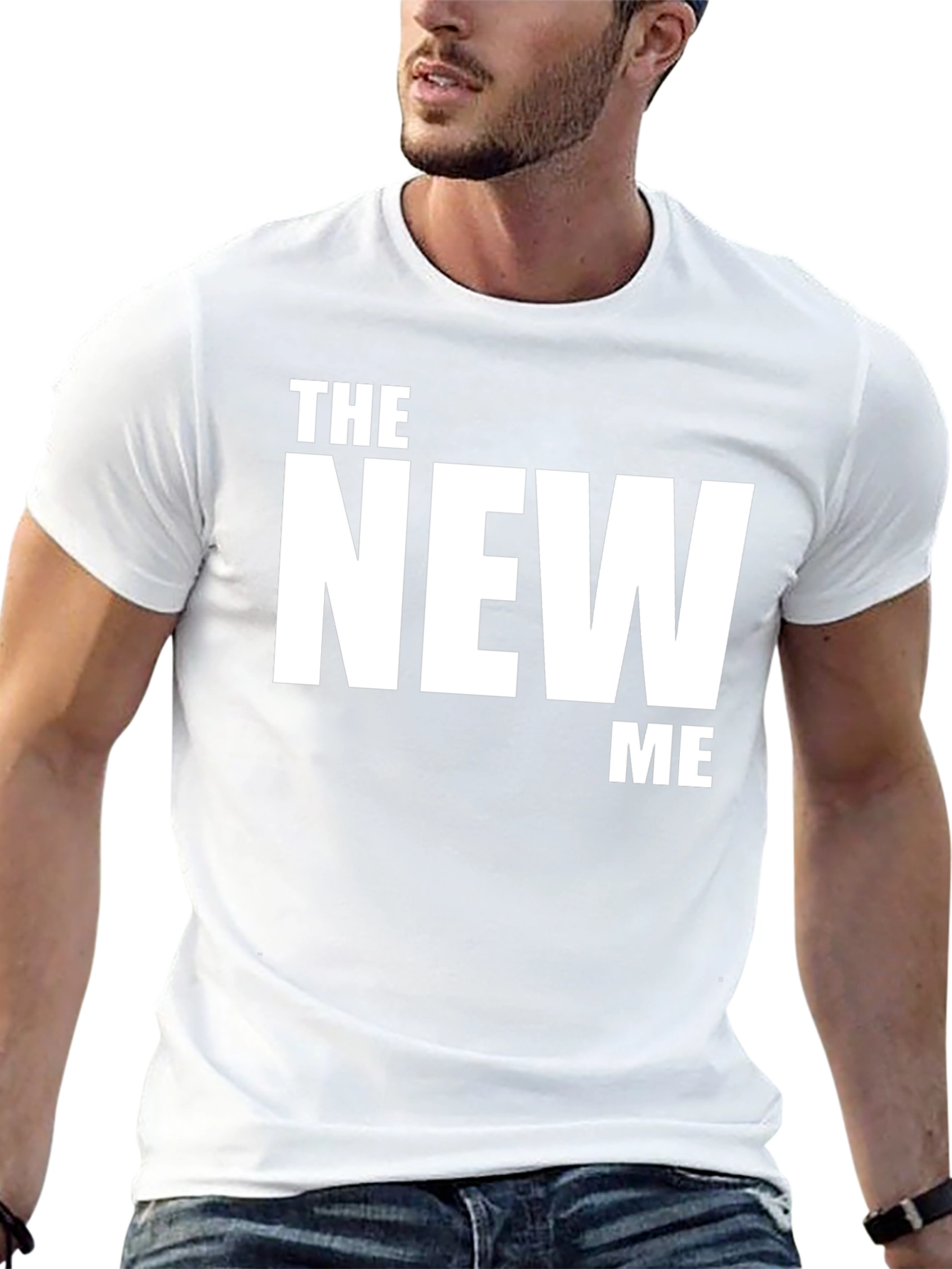 The New Me Graphic Tee - Black