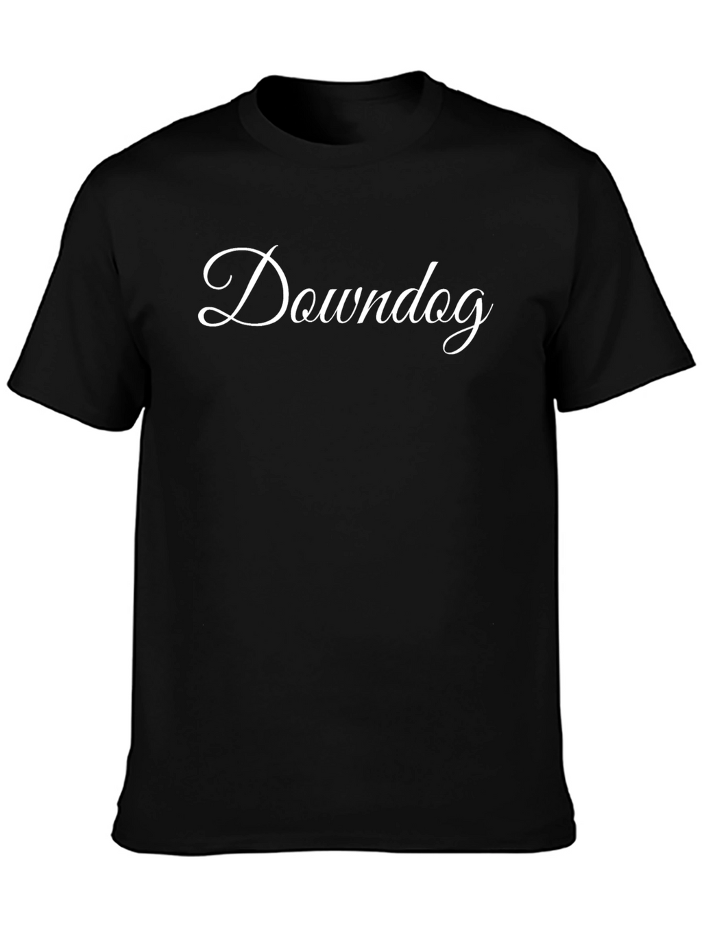 Down Dog Black Tee - Yoga Lovers T-Shirt