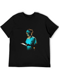 Nurse Graphic Black T-Shirt