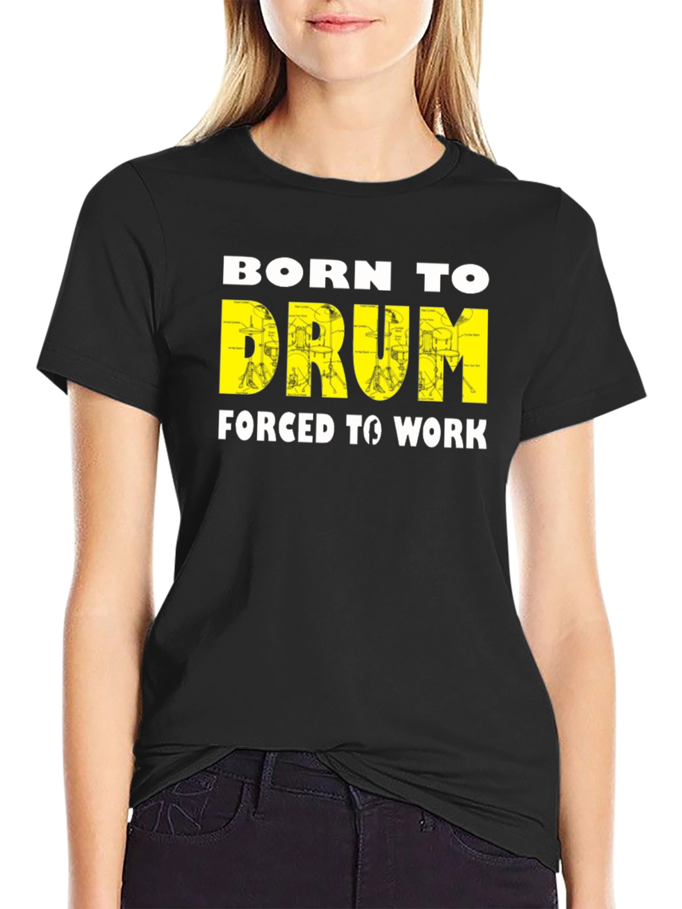 Born to Drum T-Shirt - Musician Tee