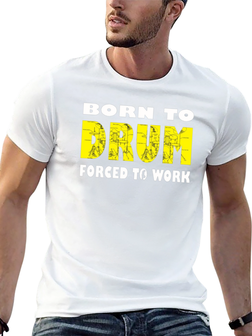 Born to Drum T-Shirt - Musician Tee