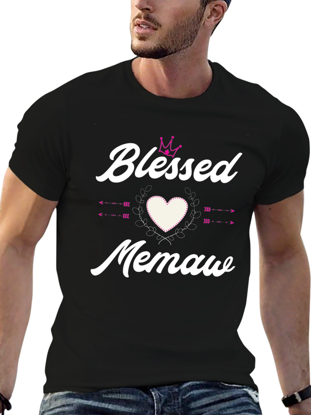 Blessed Memaw T-Shirt - Cute Grandma Tee