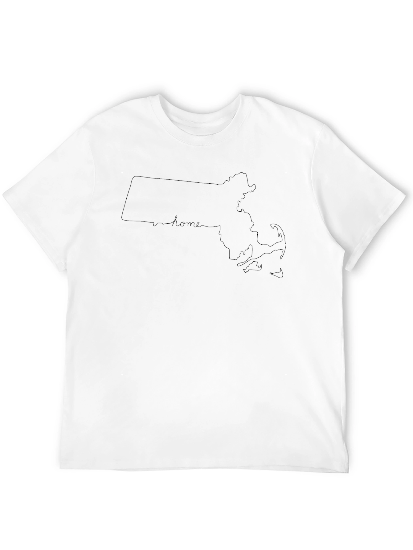 Home State T-Shirt - Massachusetts Pride