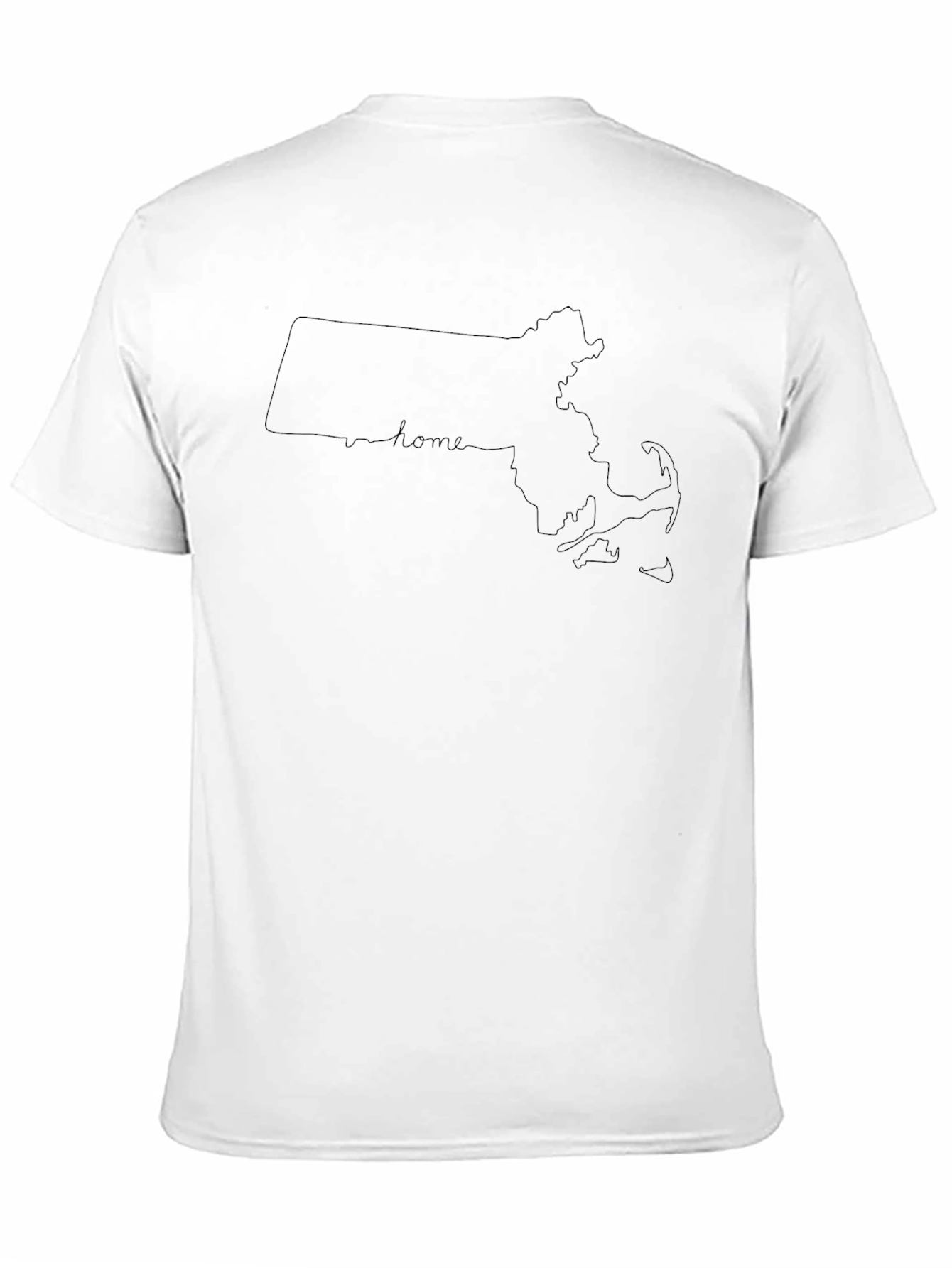 Home State T-Shirt - Massachusetts Pride
