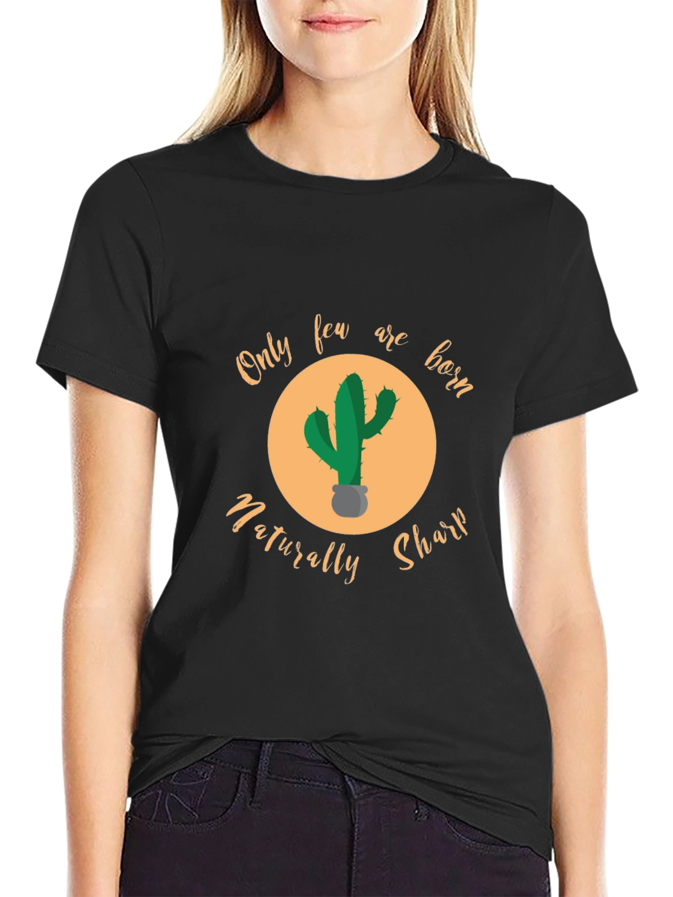 Naturally Sharp Cactus Graphic T-Shirt