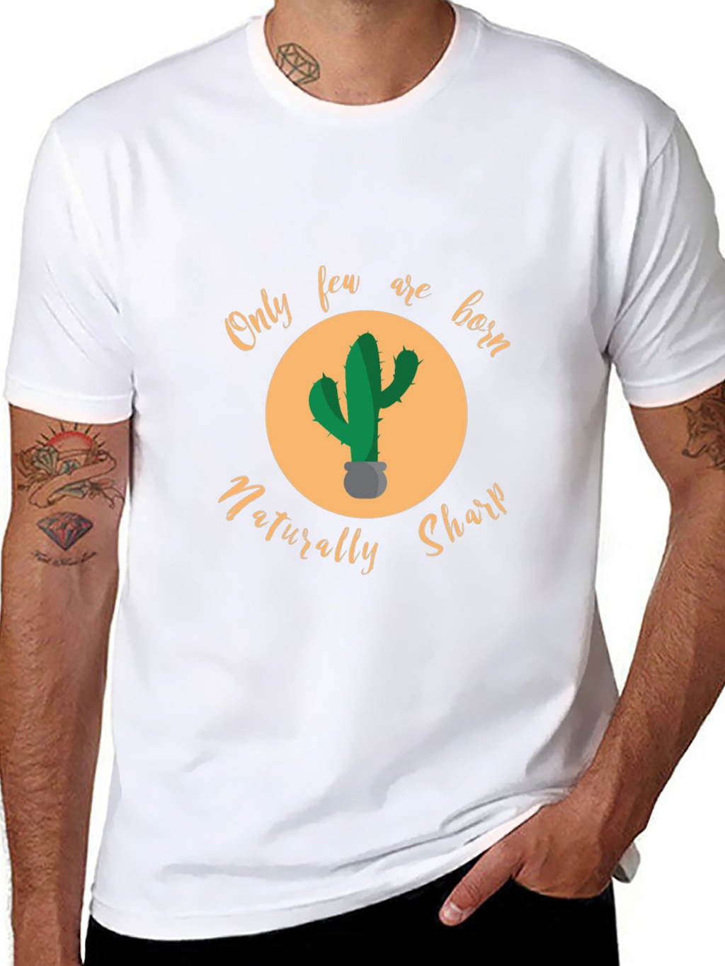 Naturally Sharp Cactus Graphic T-Shirt
