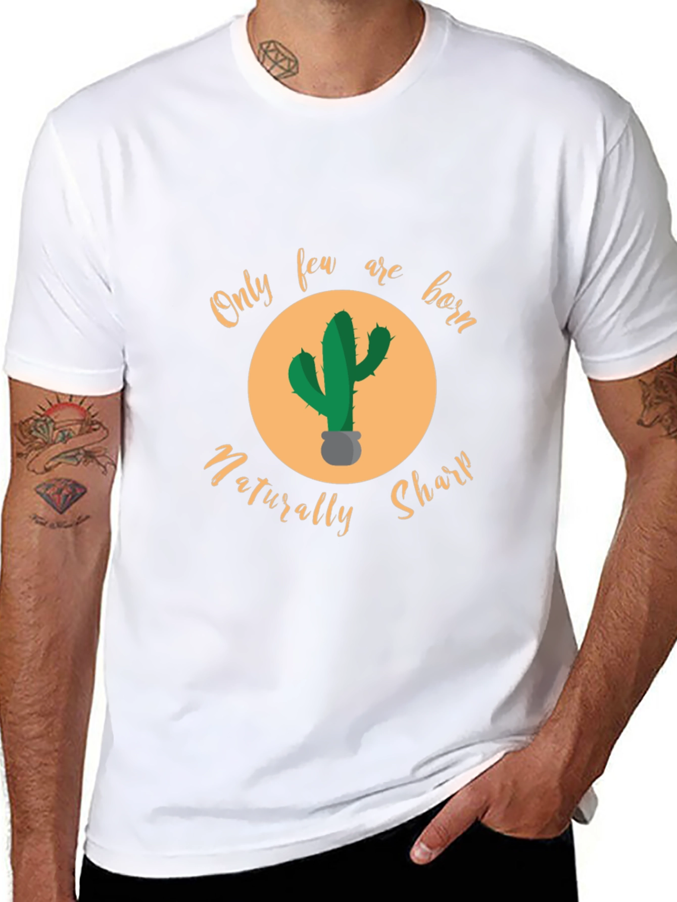 Naturally Sharp Cactus Graphic T-Shirt