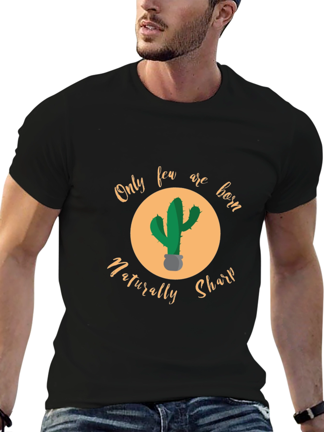 Naturally Sharp Cactus Graphic T-Shirt
