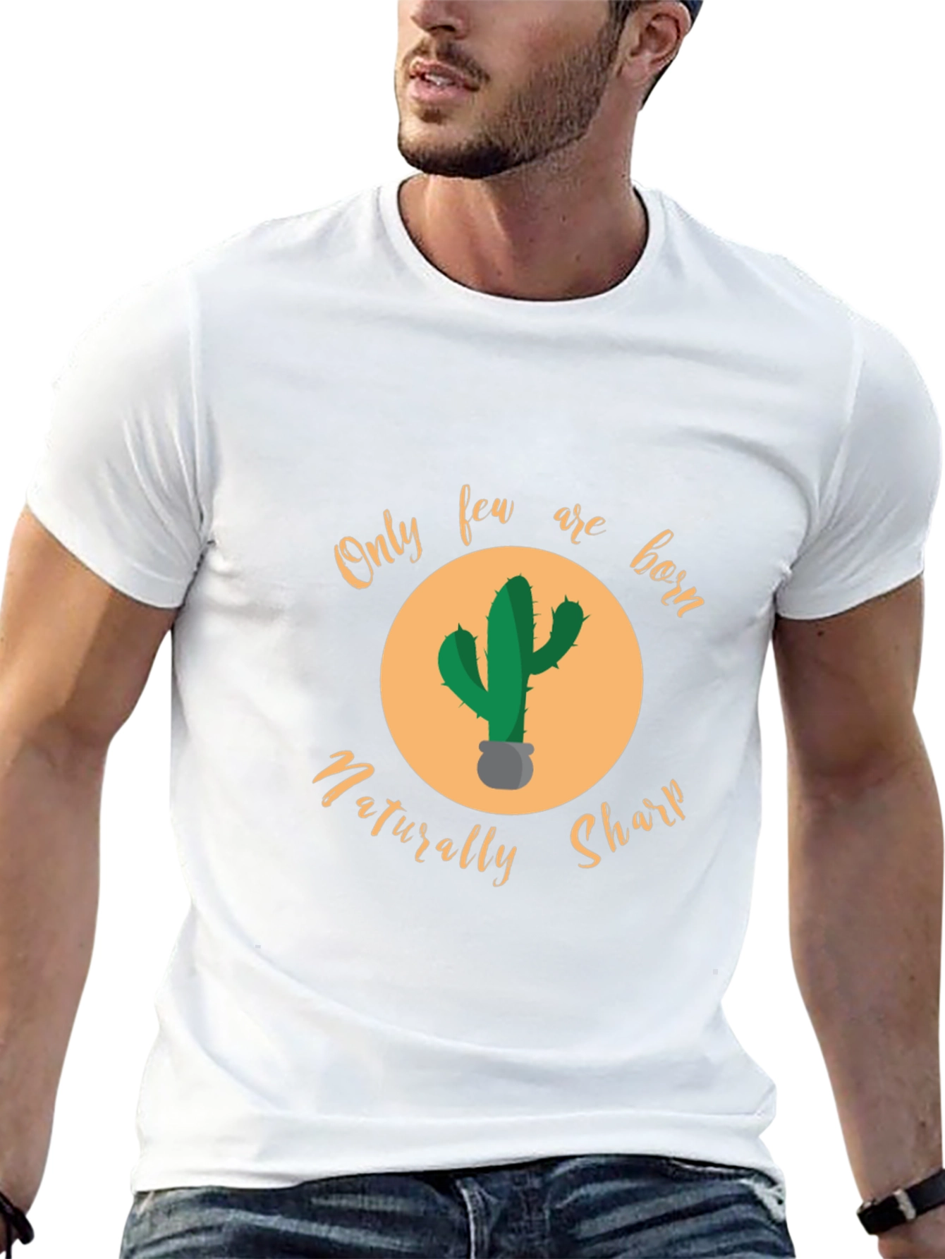 Naturally Sharp Cactus Graphic T-Shirt