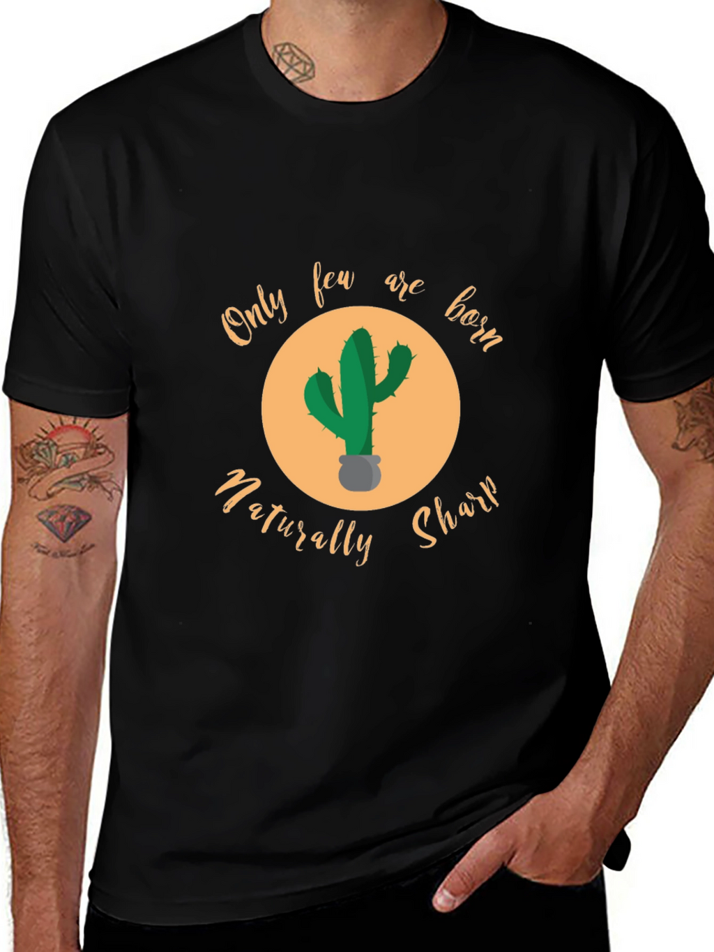 Naturally Sharp Cactus Graphic T-Shirt