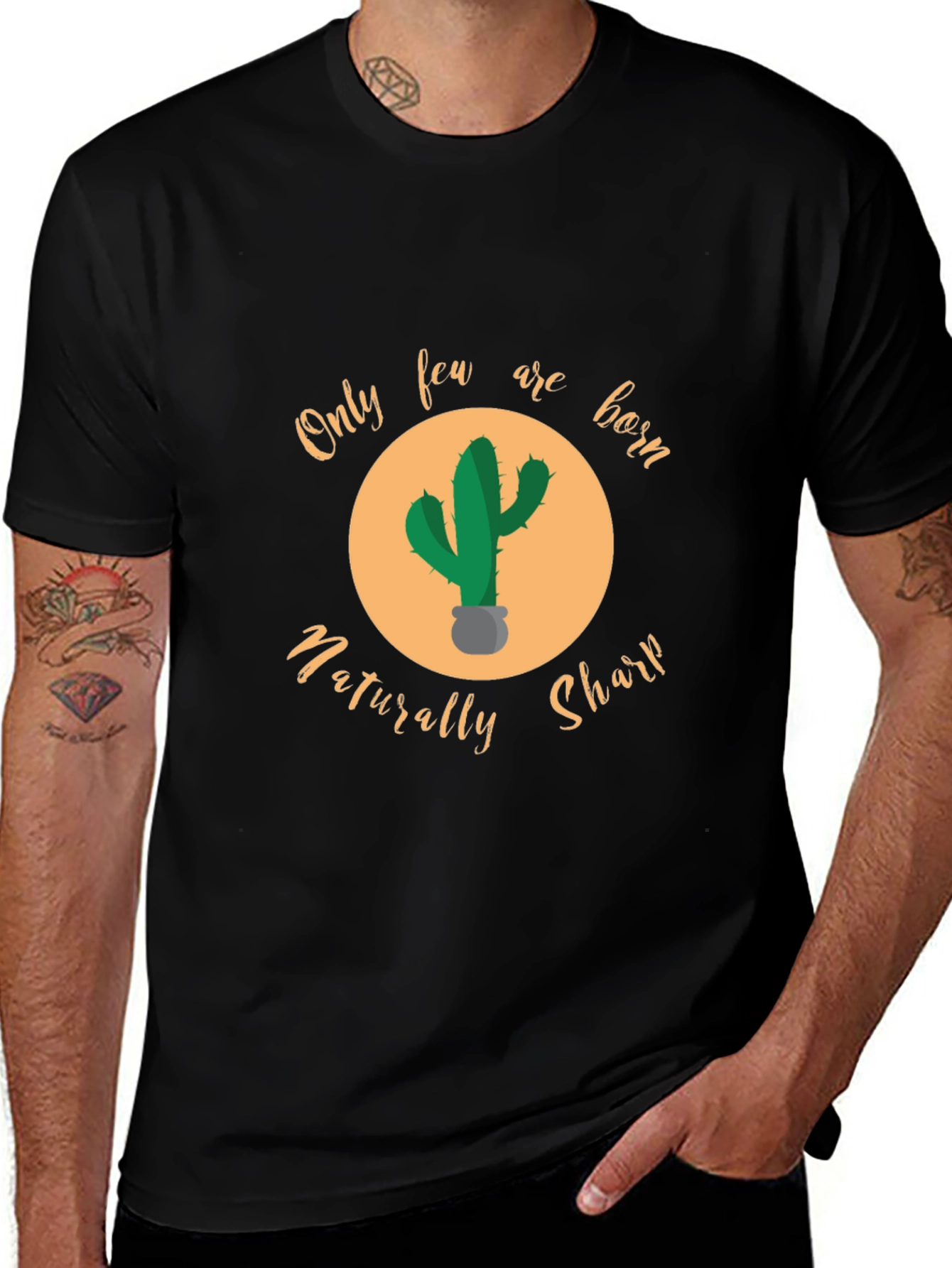 Naturally Sharp Cactus Graphic T-Shirt