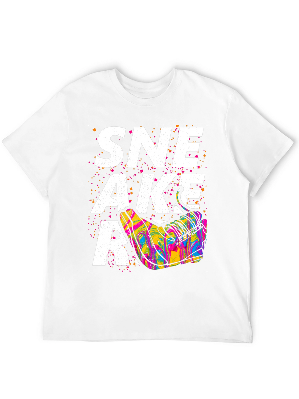 Sneaker Graphic T-Shirt - Unisex Black Tee