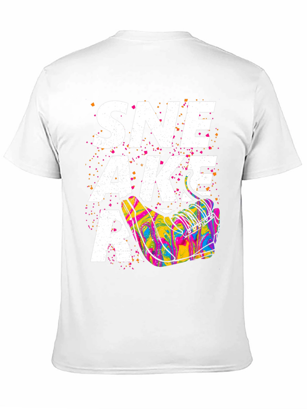 Sneaker Graphic T-Shirt - Unisex Black Tee