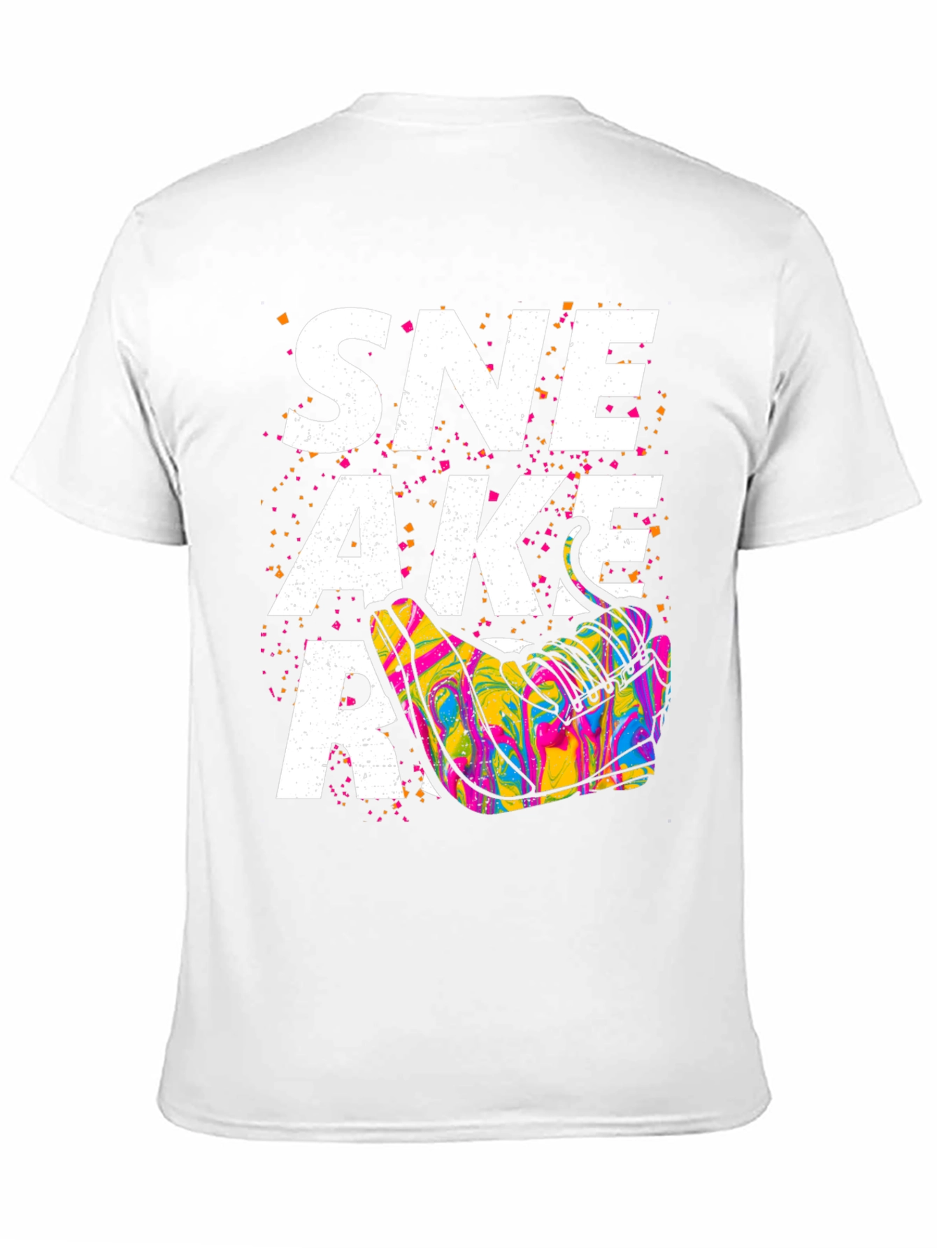 Sneaker Graphic T-Shirt - Unisex Black Tee