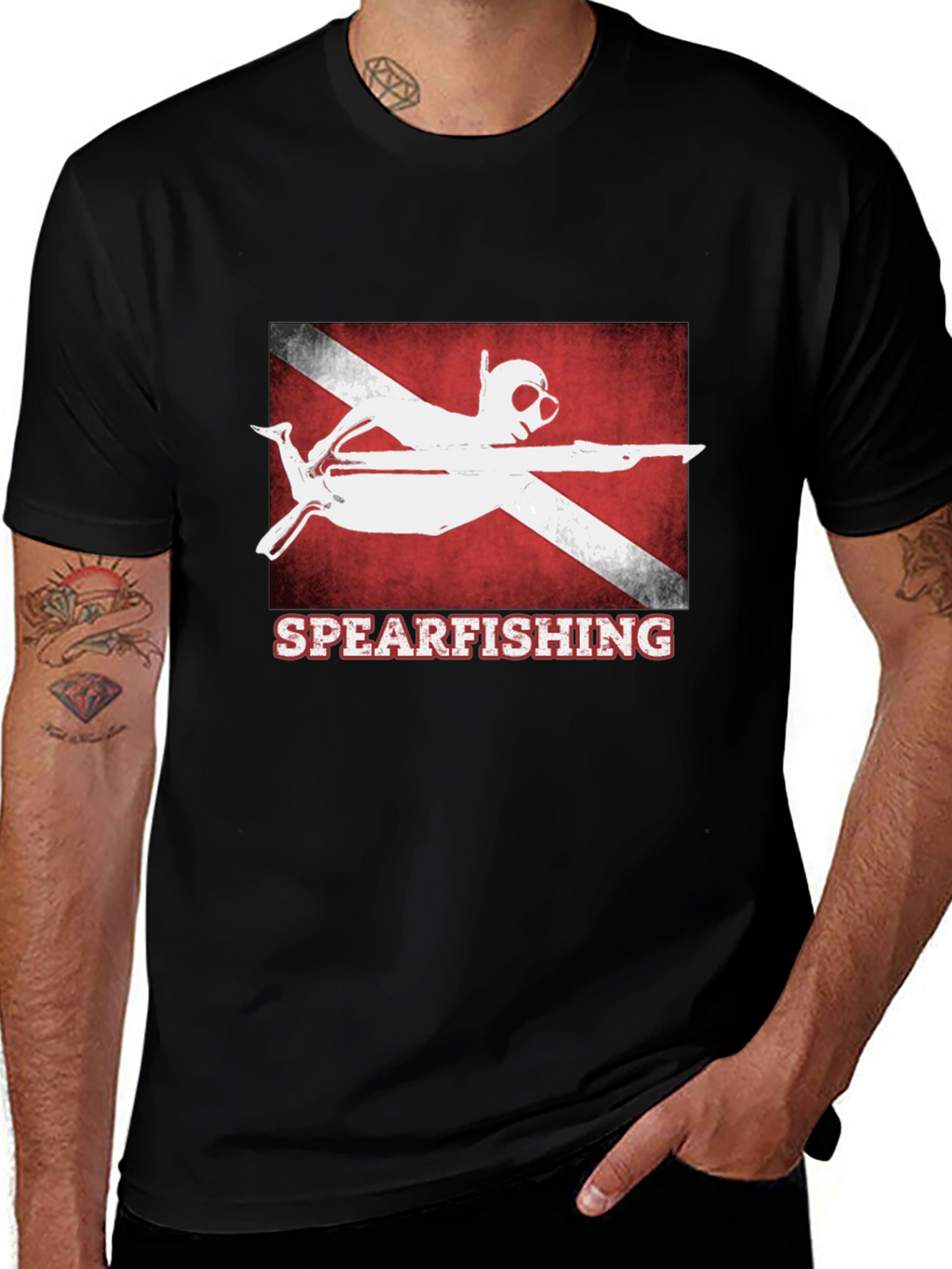 Spearfishing Diver T-Shirt