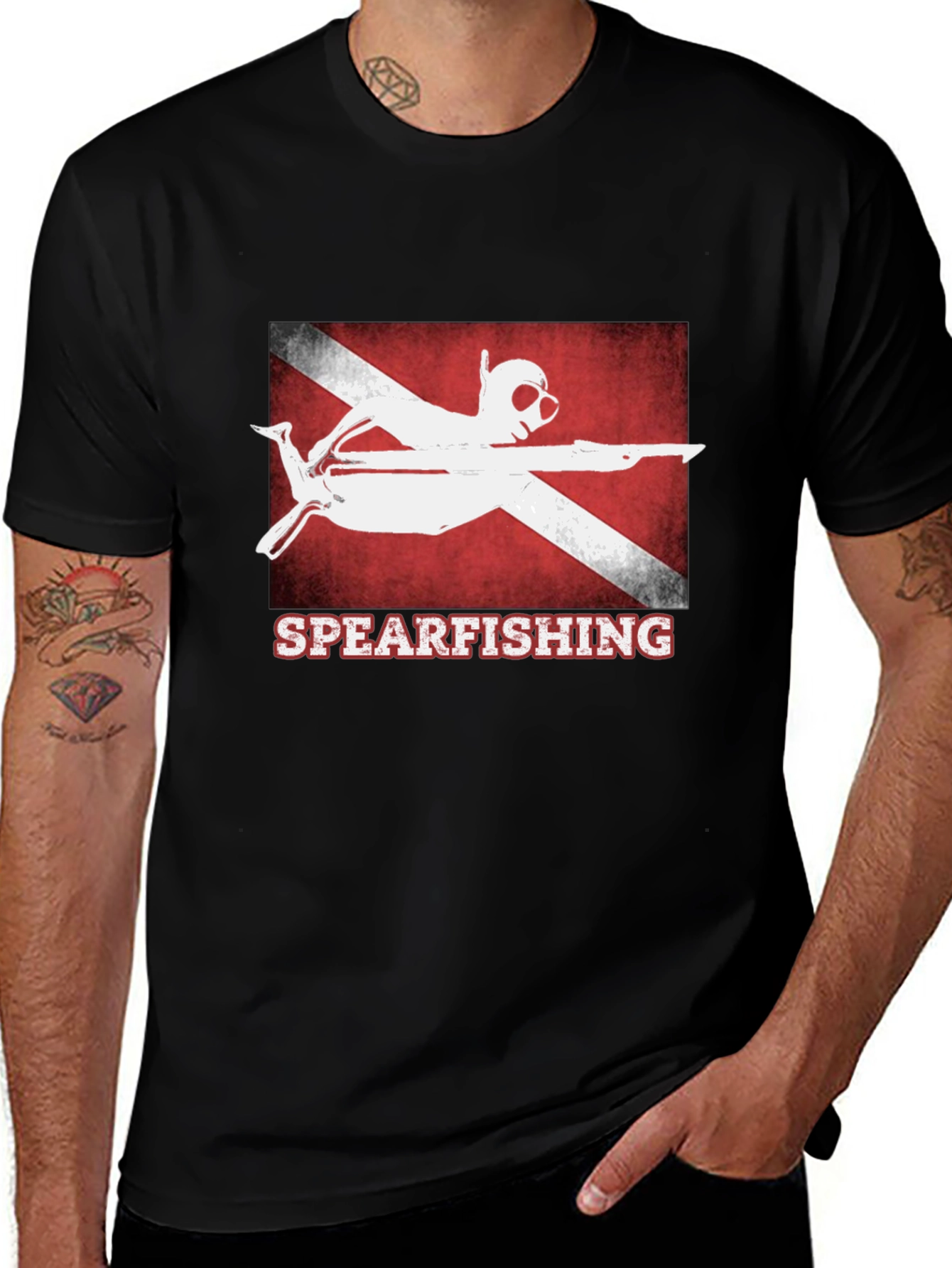 Spearfishing Diver T-Shirt