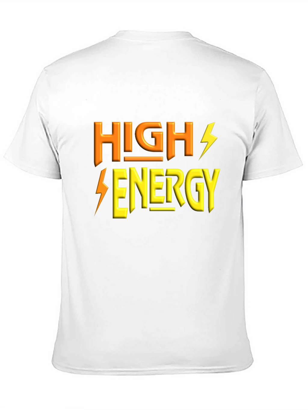 High Energy Black T-Shirt
