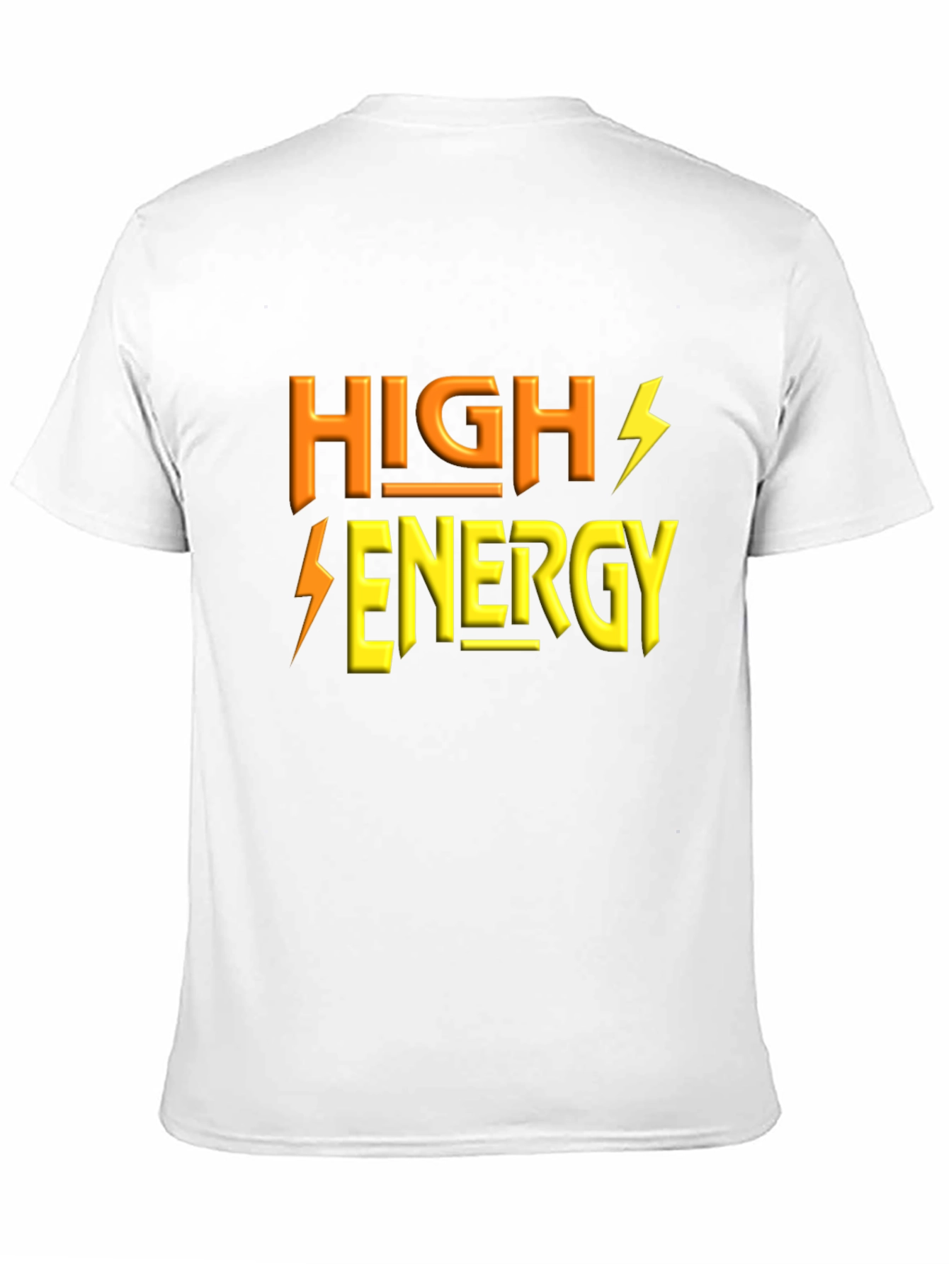 High Energy Black T-Shirt